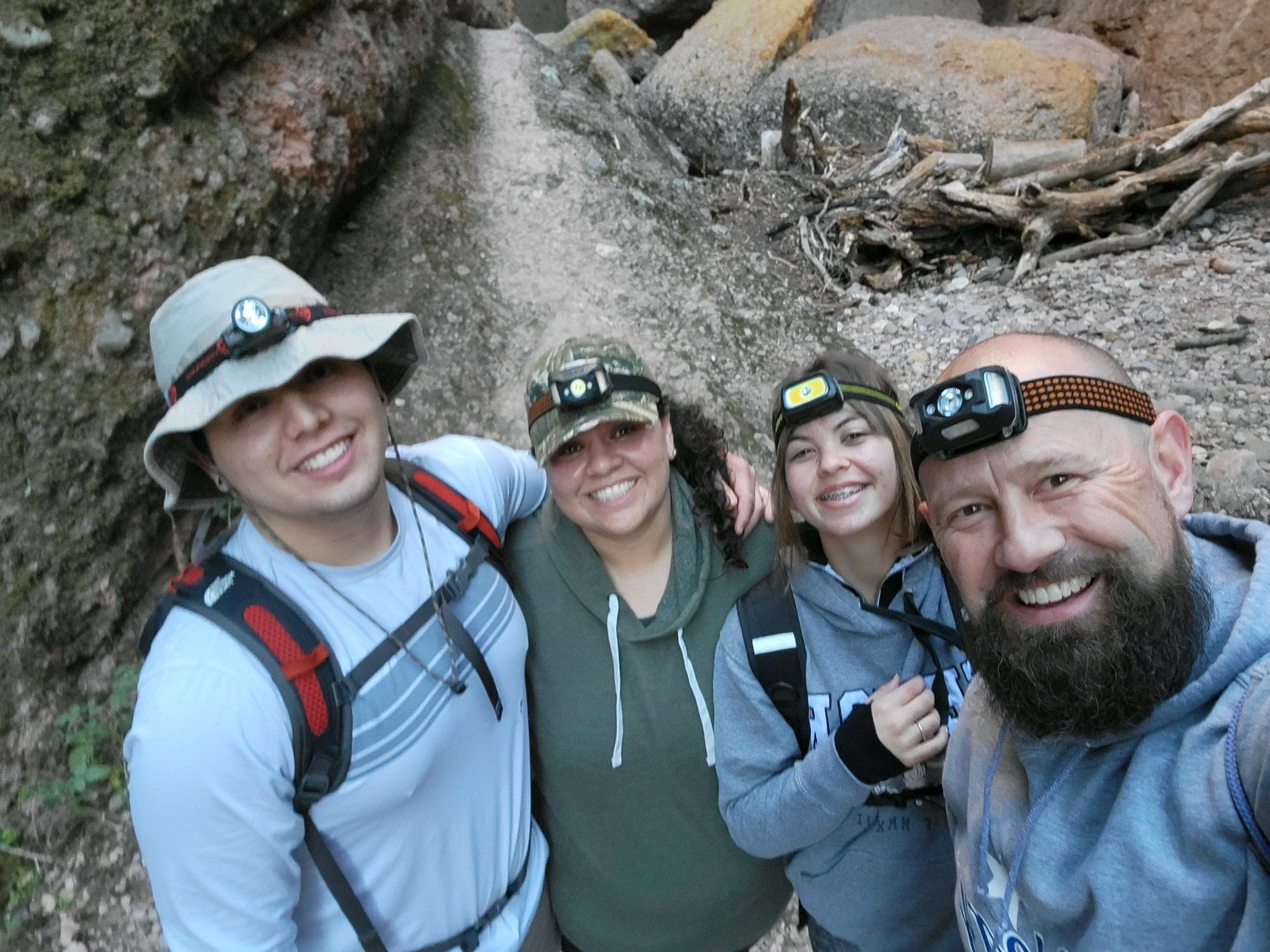 Hiking at pinnacles national park!