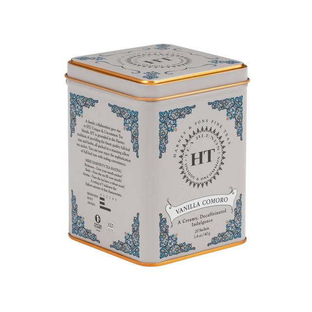 Harney & Sons Vanilla Comoro Decaffeinated Black Tea - 20ct