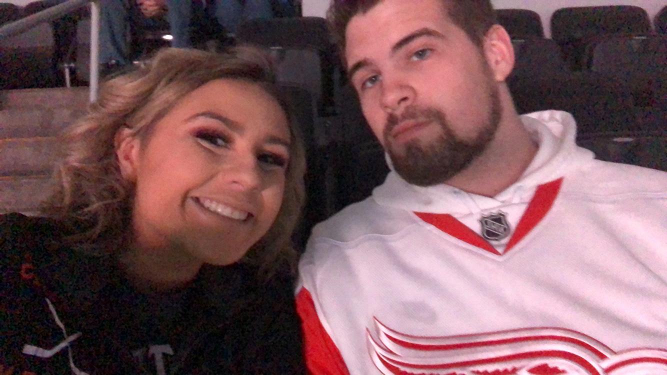 One of our many hockey dates!
Blues vs Red Wings 2019