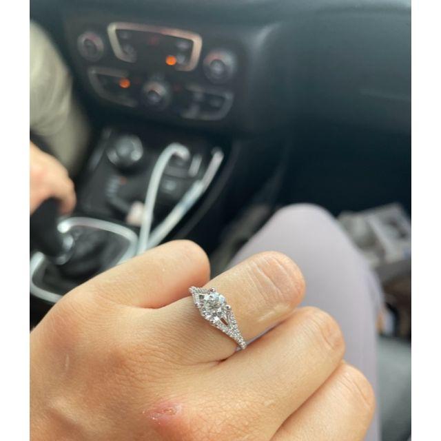 The day Ryan proposed - the ring is beautiful!