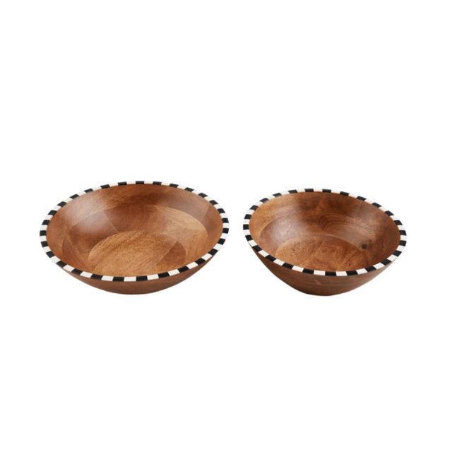 Checkered Bowl Set