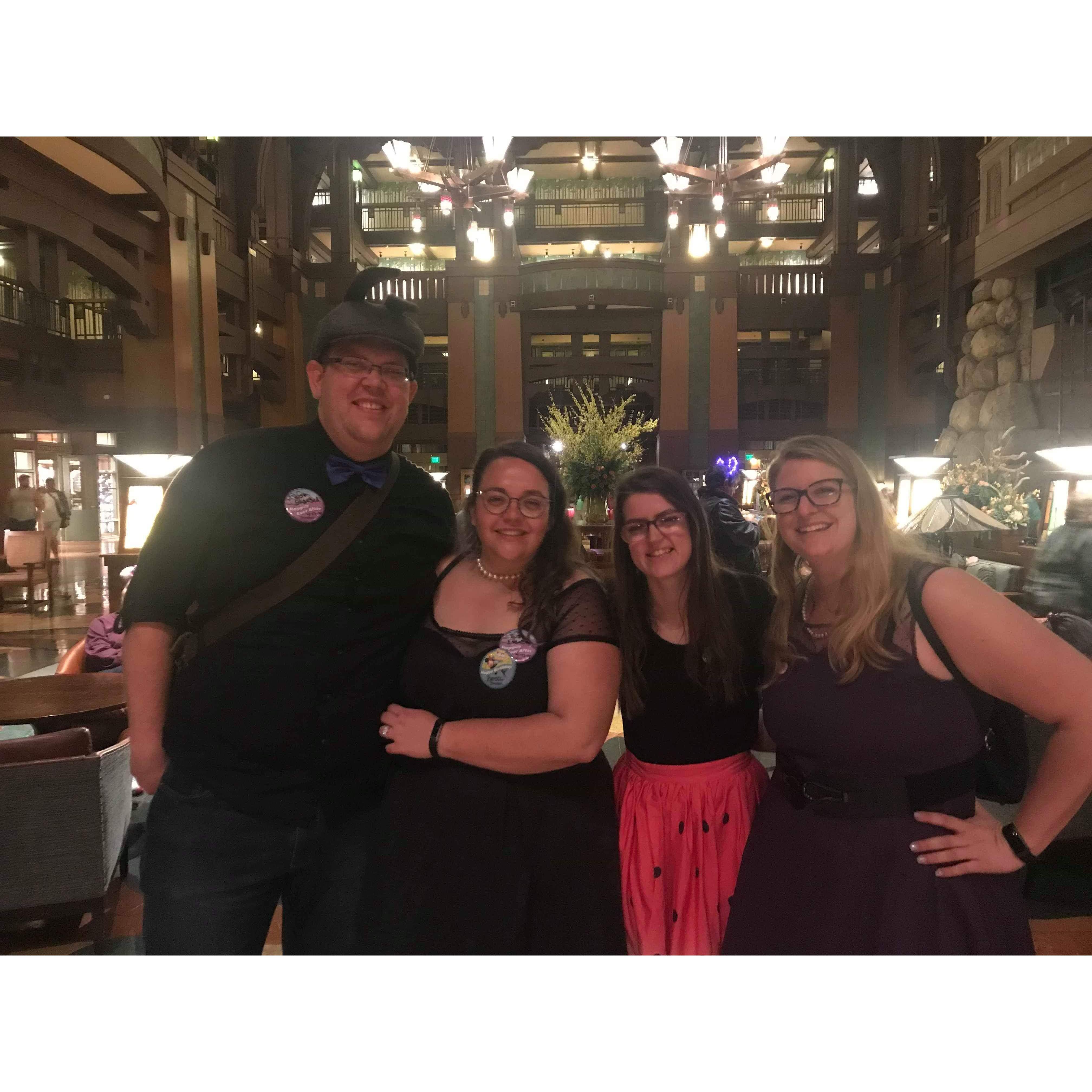 End of our first night being engaged!