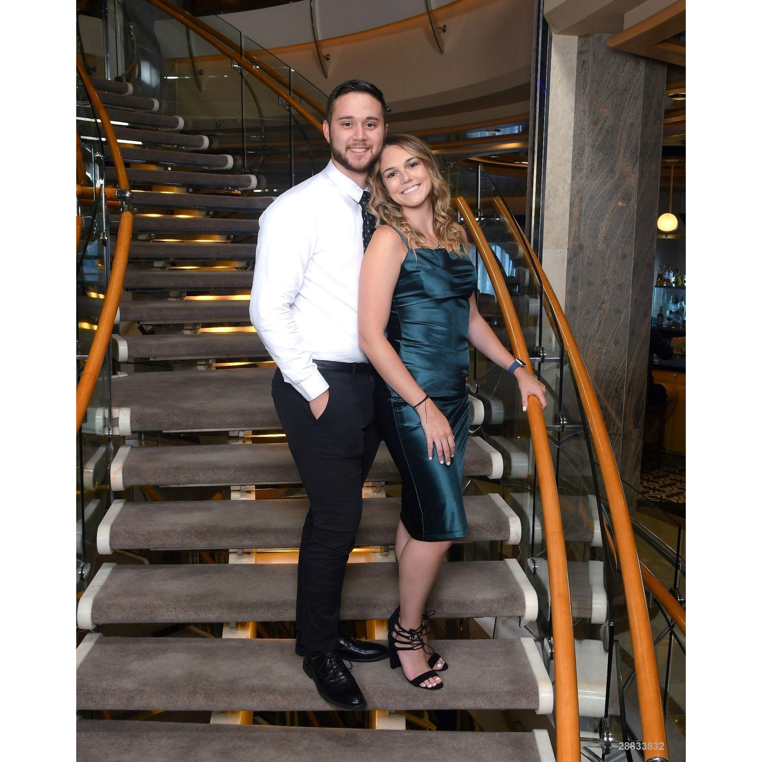 Our first vacation together on a cruise!