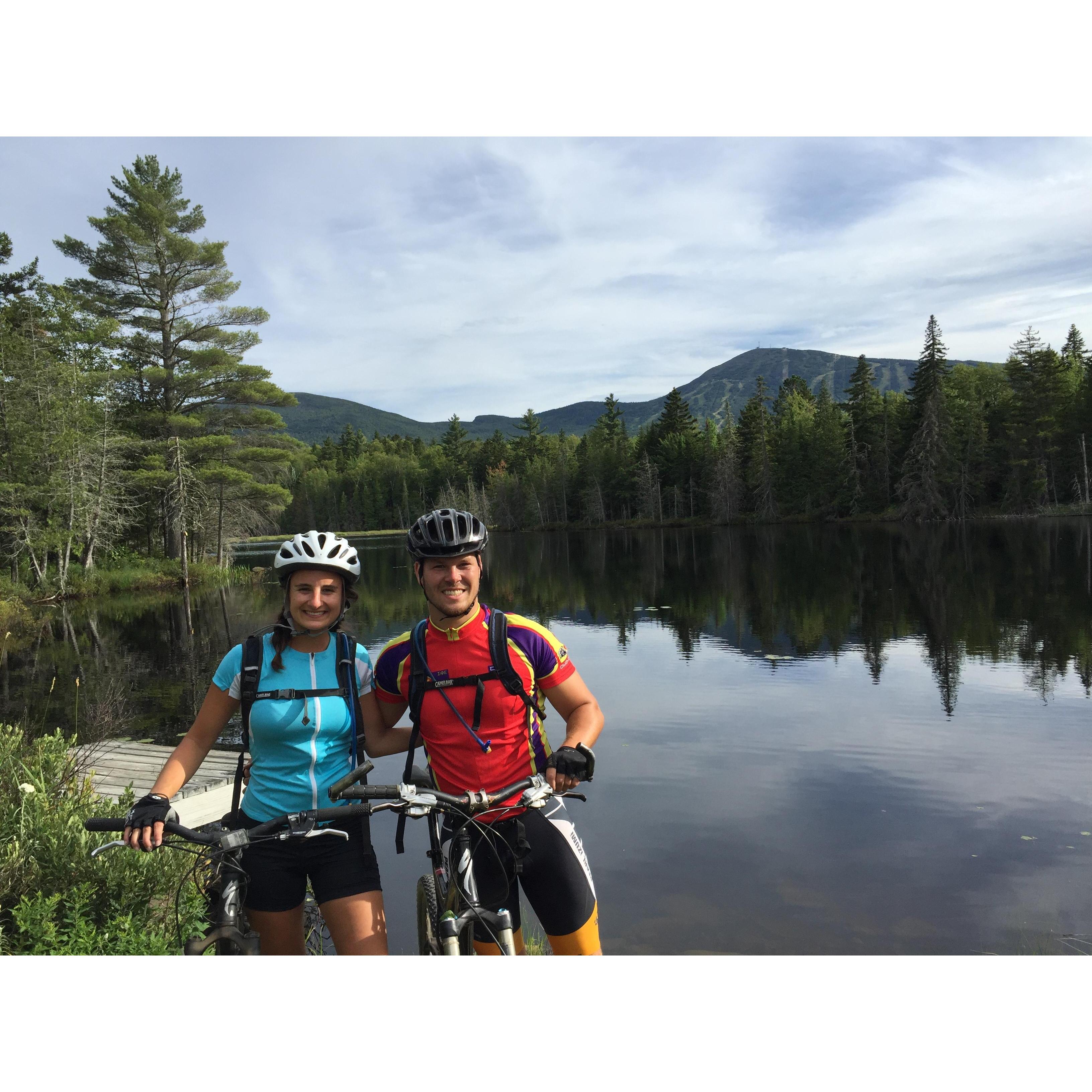 Sugarloaf Mnt trails, ME
