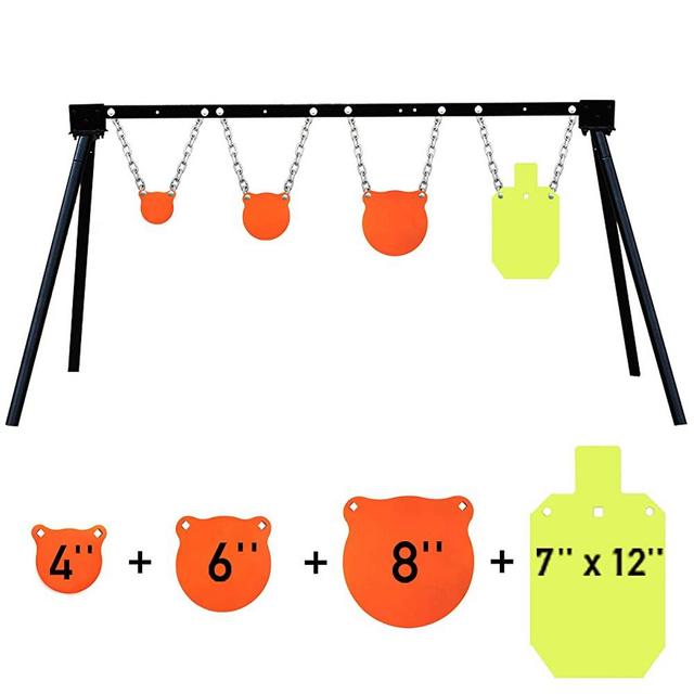 Highwild Steel Target Stand AR500 Shooting Target System Complete Kit Combination (5)