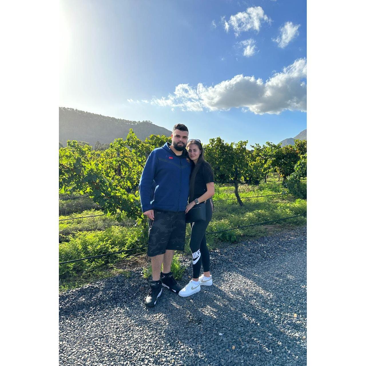 Wine tasting in Cape Town!🥂