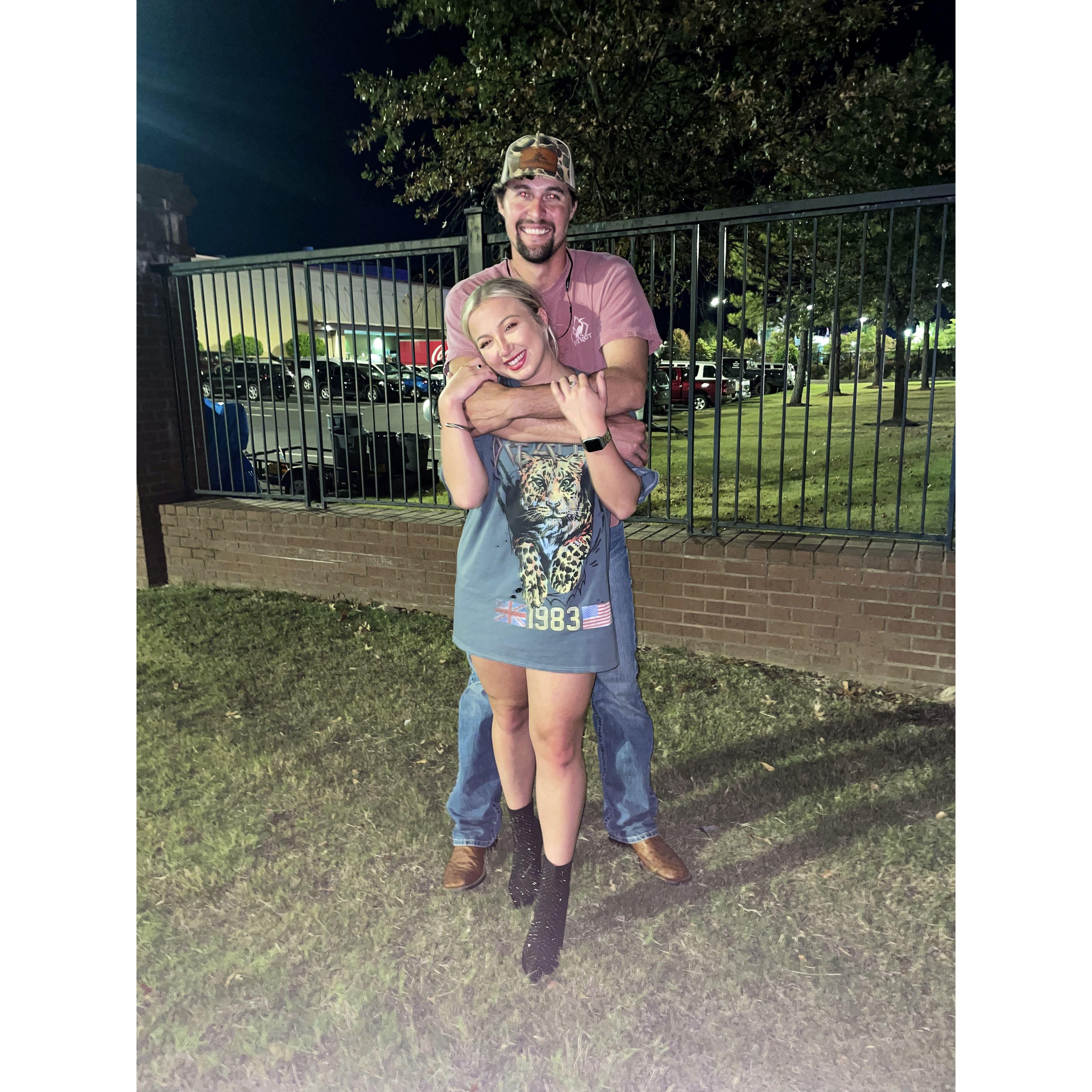 First of many concerts together!