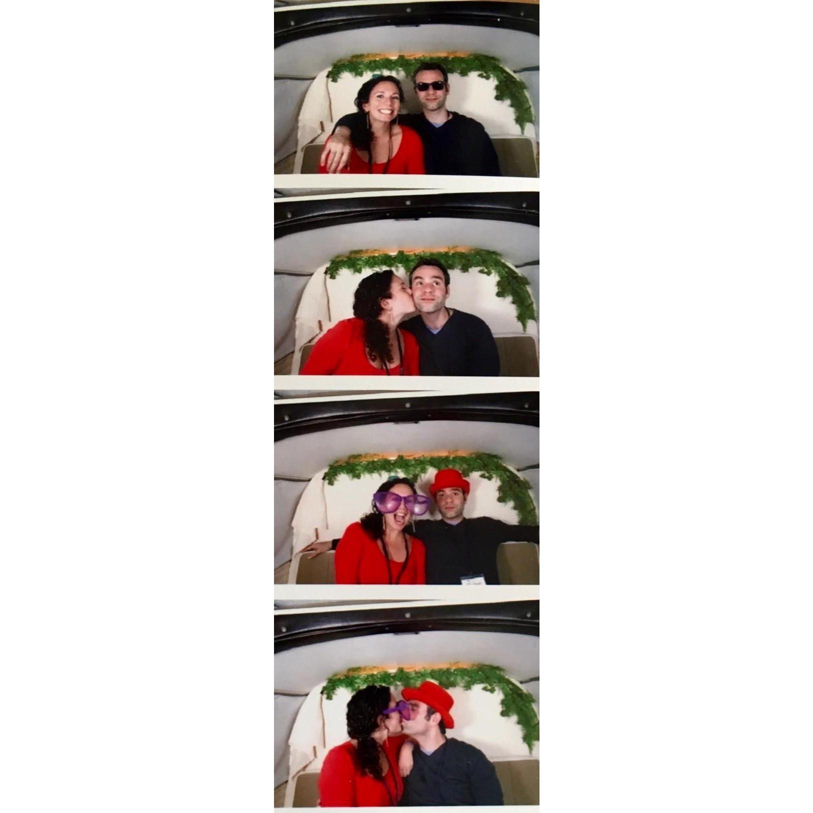 Our first photo booth together...