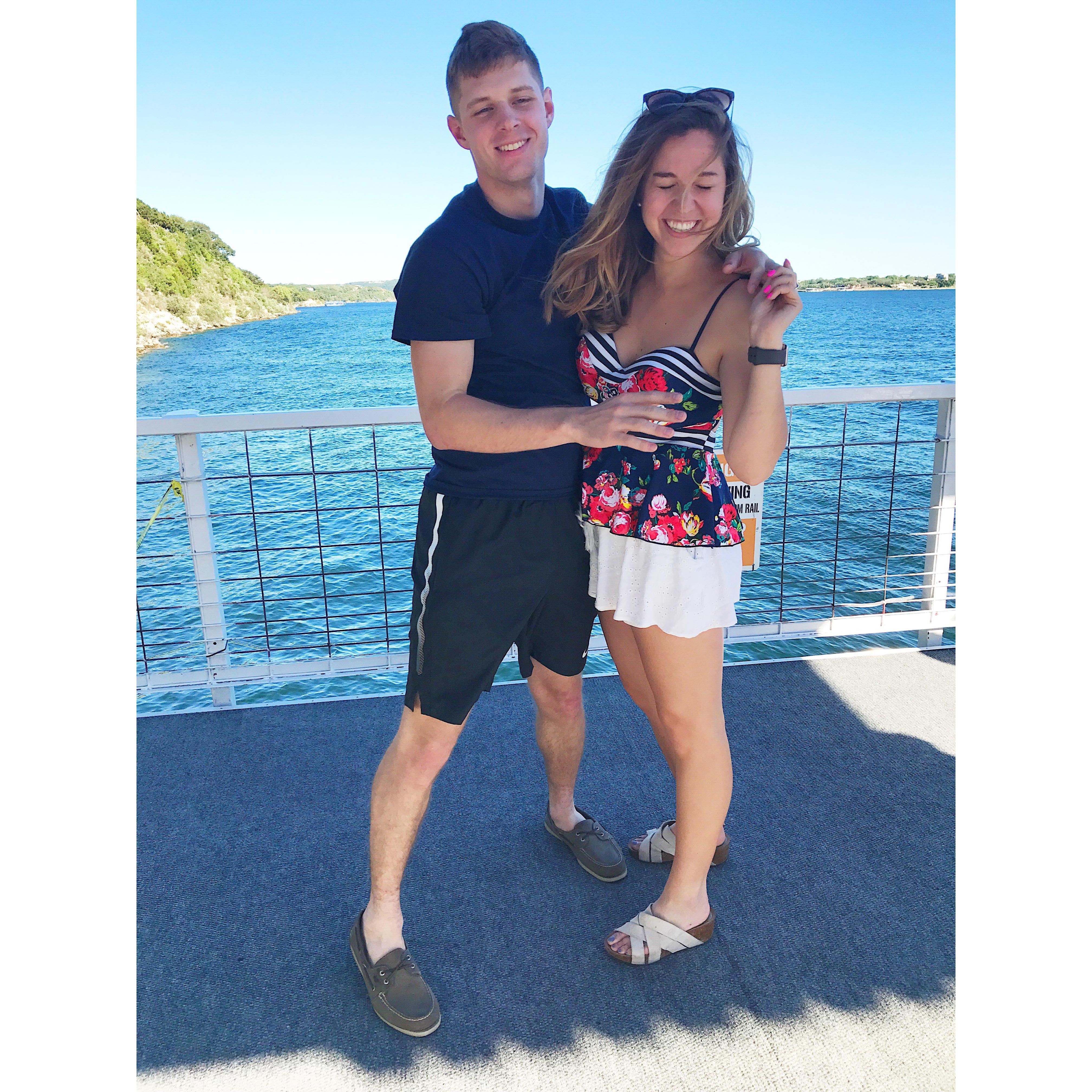 Madison: "You're coming to Maggies barge. It's your initiation as a real Maggies boy."