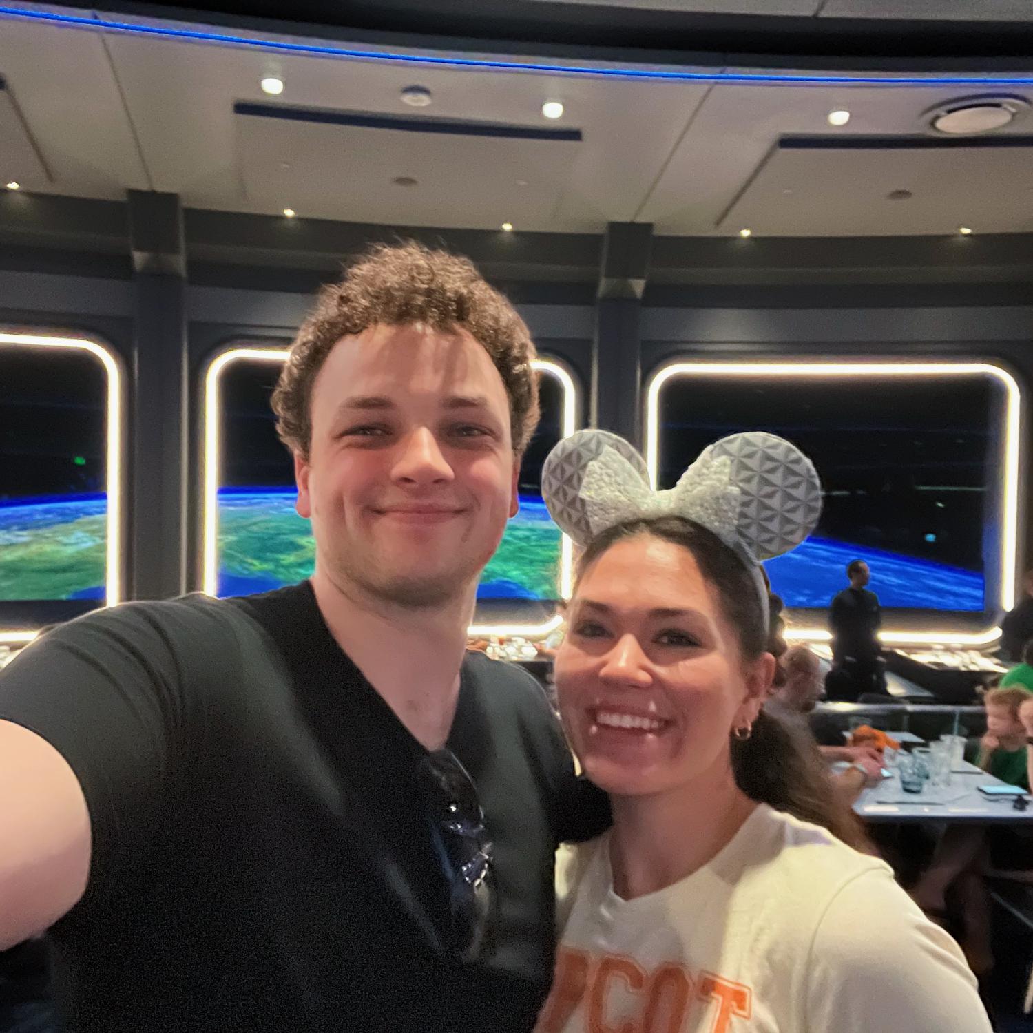 Disneyworld trip - when Ethan was converted to a Disney lover!