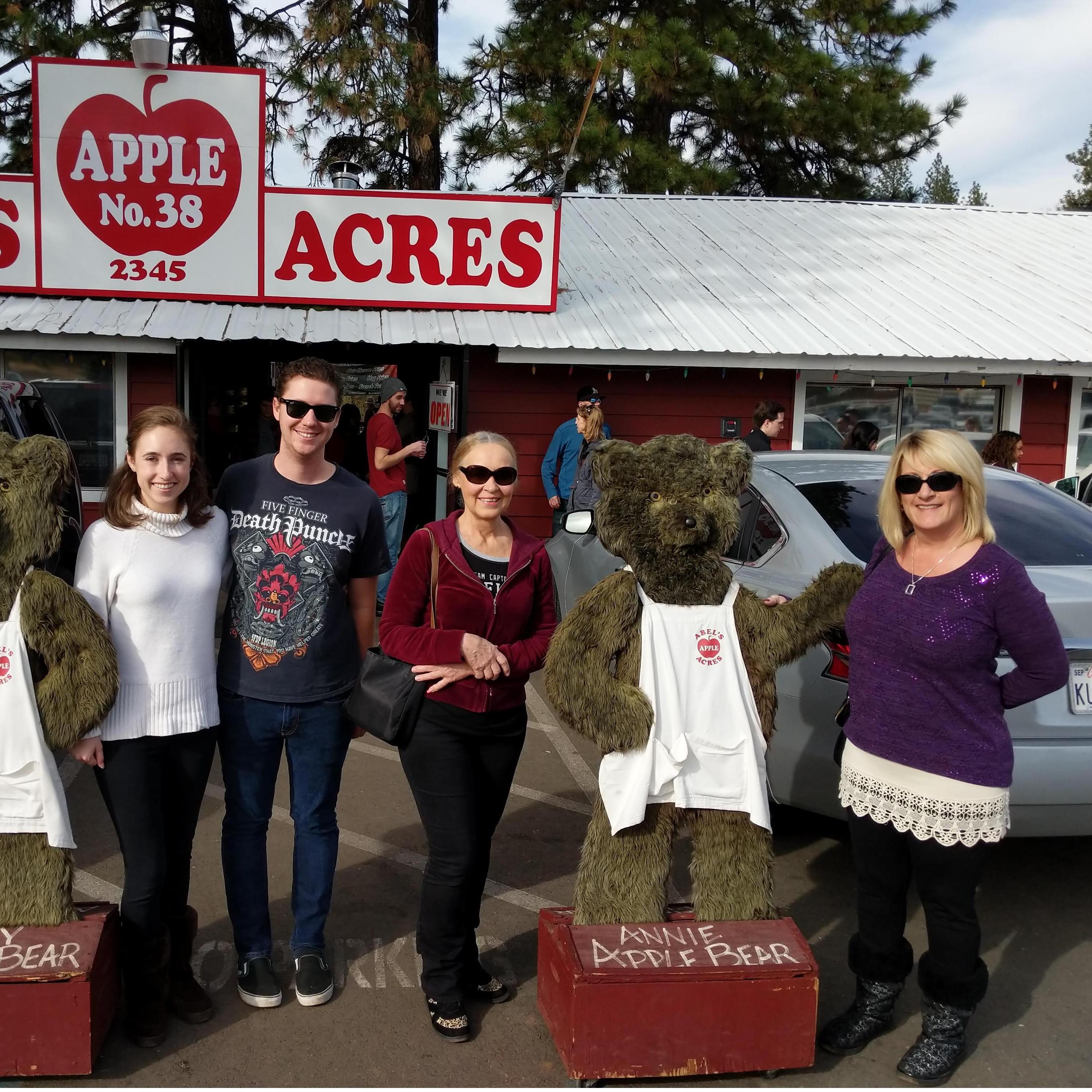 Here we are with our future mother-in-laws!