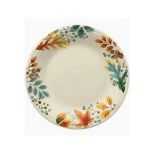 Autumn Fields Classic Rim 10 1/2 Inch Dinner Plate