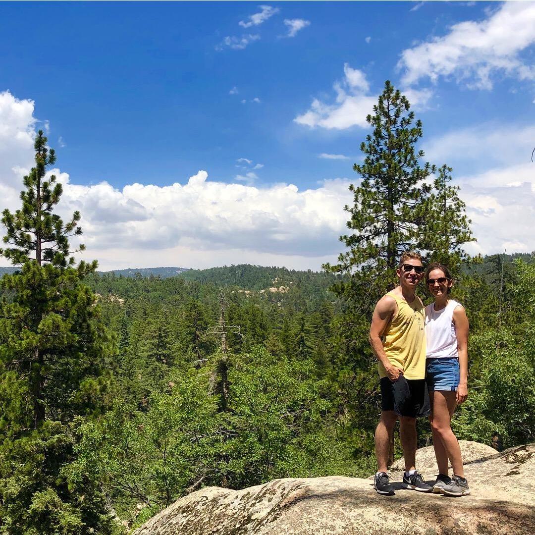 Hiking in Big Bear, May 2018