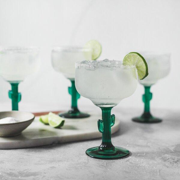 Cactus 16 oz. Margarita Glass (Set of 4)