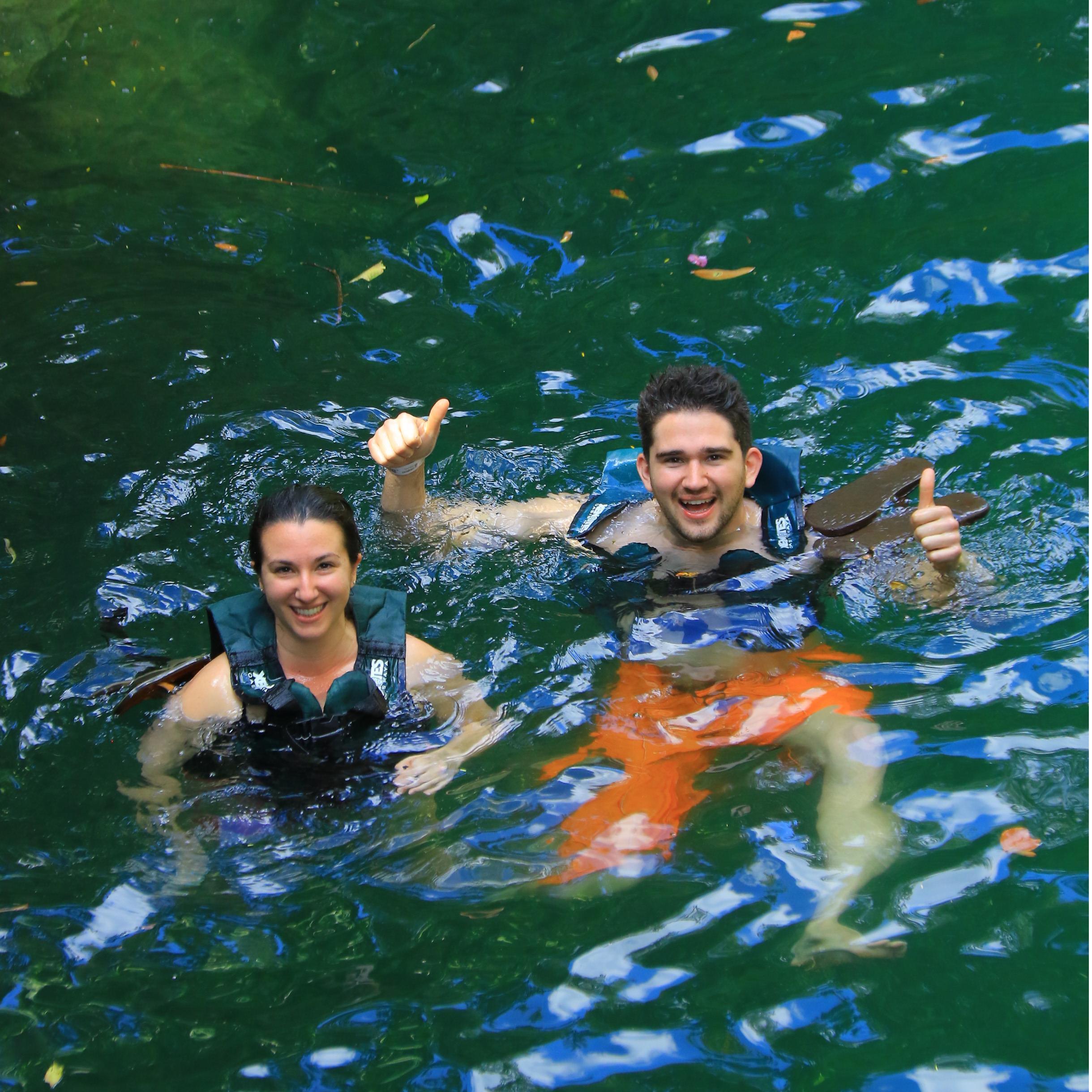 Swimming in the Cenotes of Mexico