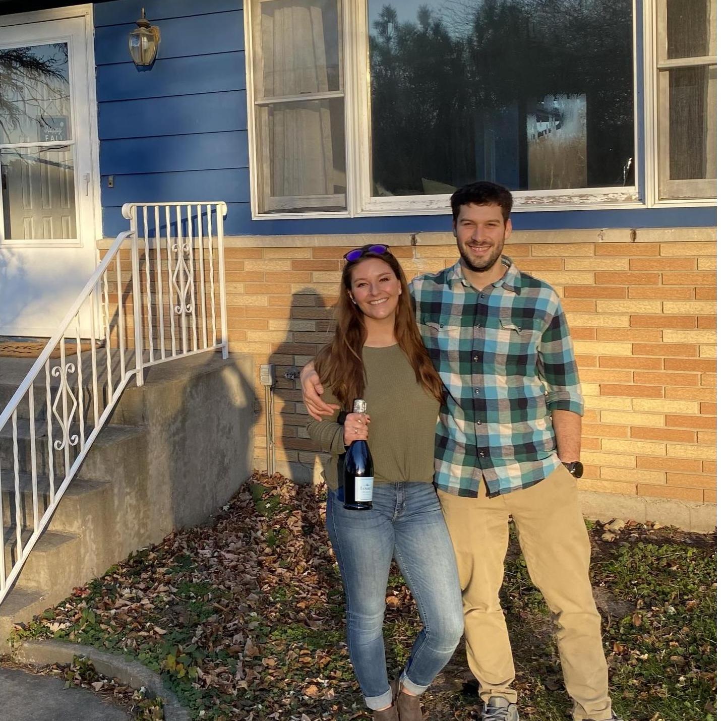 We bought our first home together in August 2020