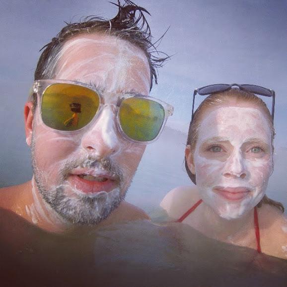 Blue Lagoon on our trip to Iceland in 2018.