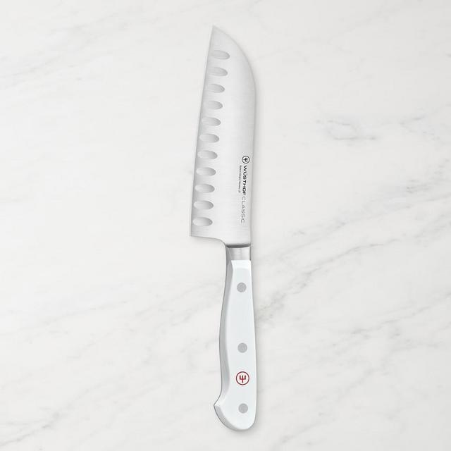Wüsthof Classic 5" Santoku Knife, White