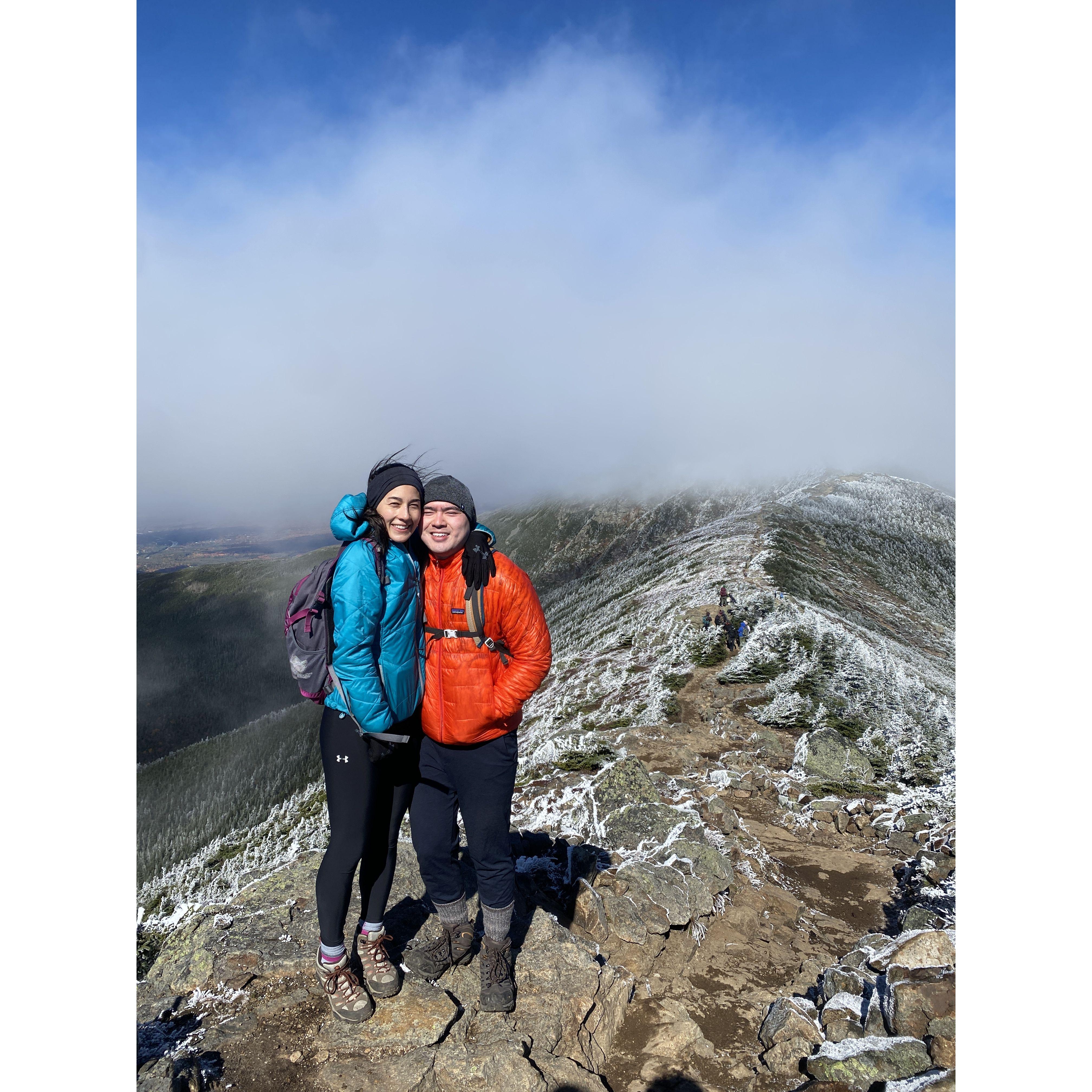 Hiking again at White Mountain (we almost died)