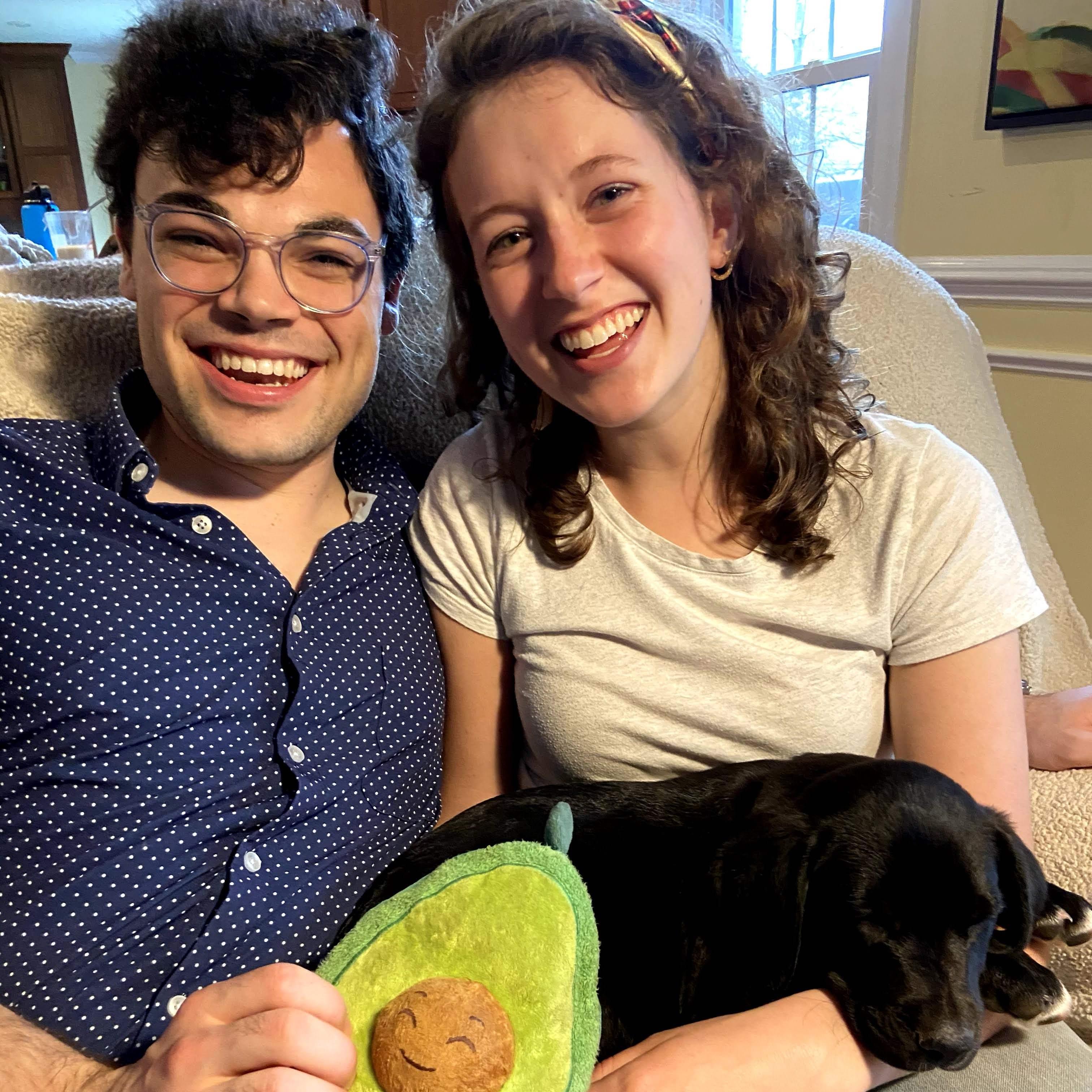The day we adopted Cado, aka Avocado!