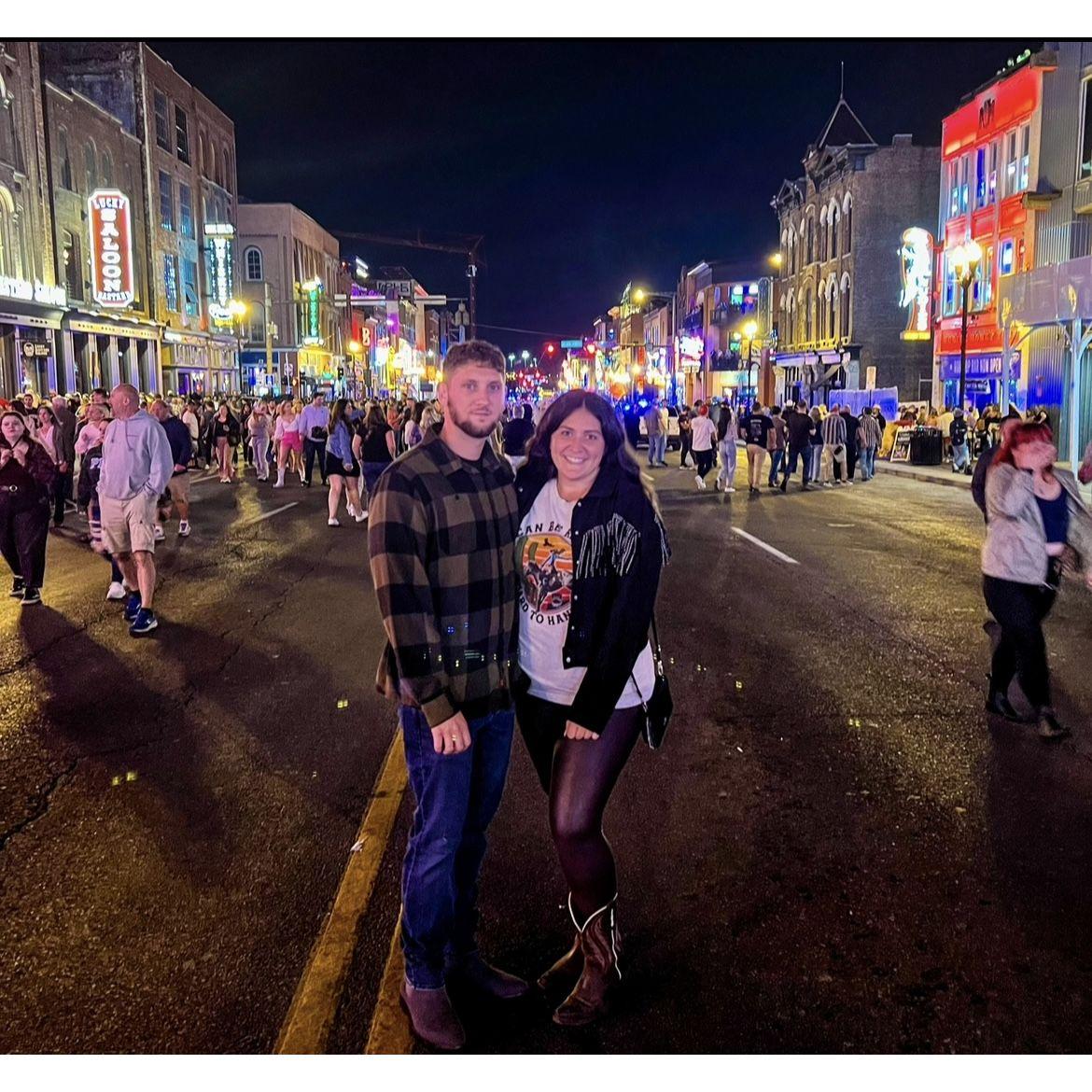 One night in Nashville