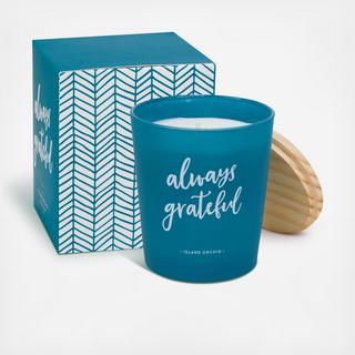 Always Grateful Island Orchid Candle