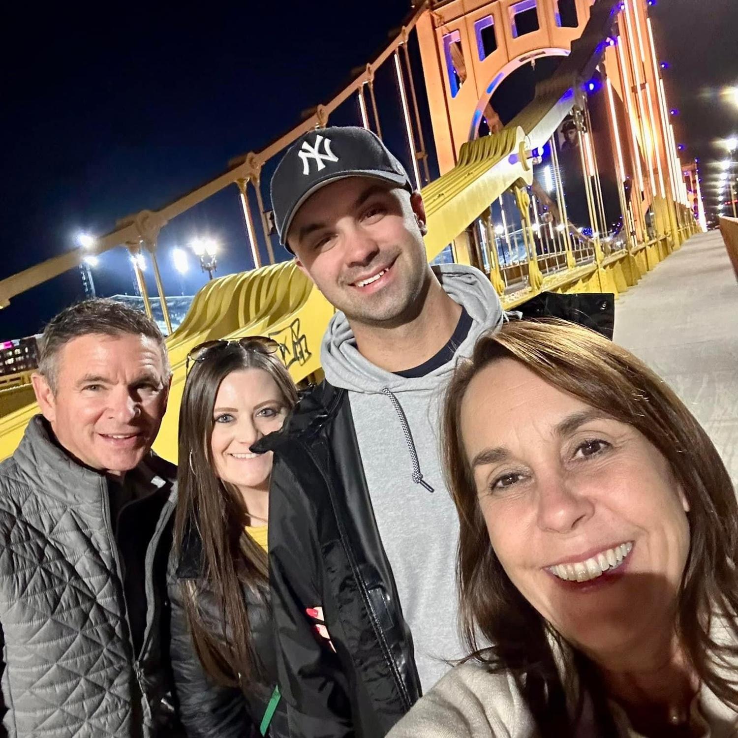 Future in-laws' first time in the Burgh