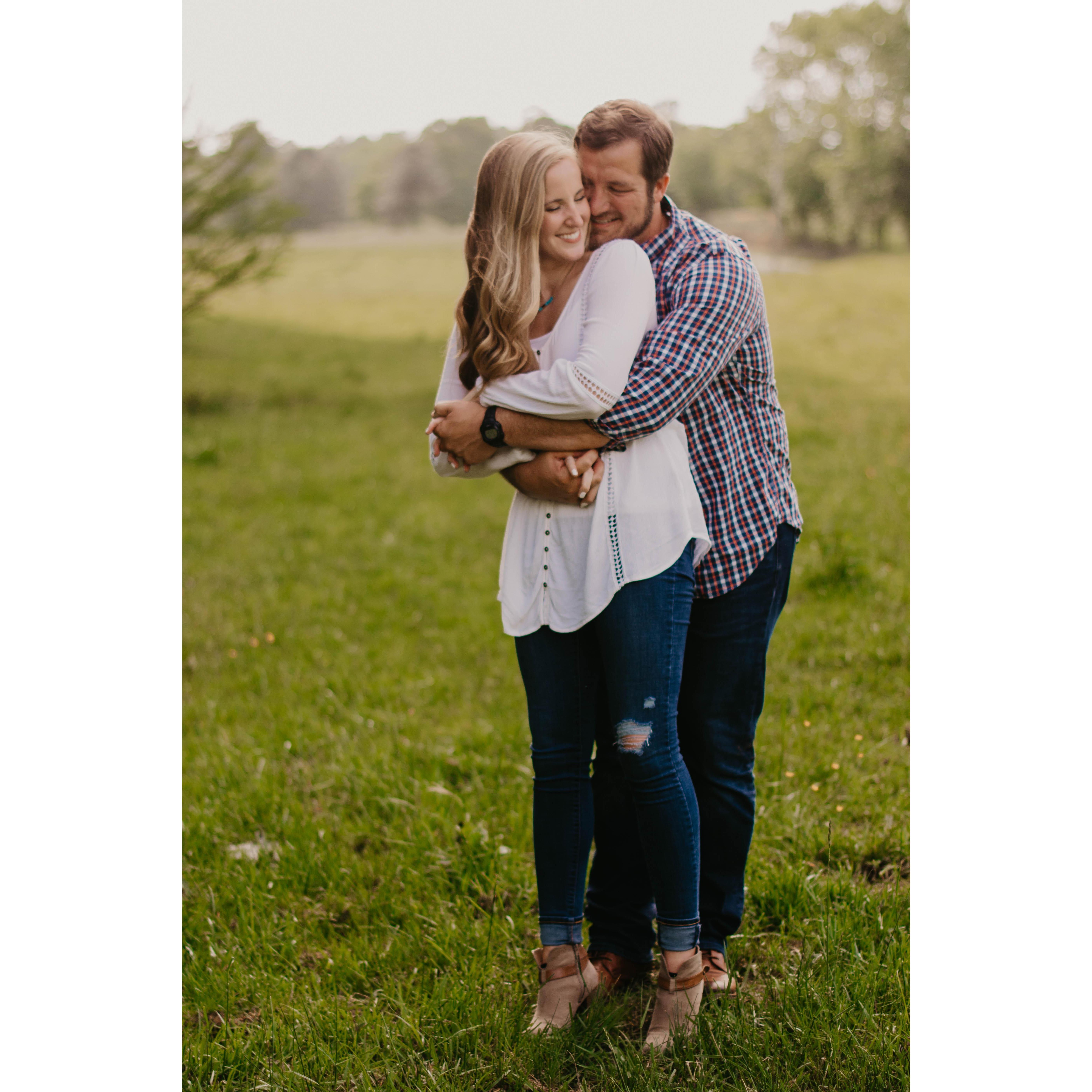 Engagement Photos by Cedar and Palm Photography.