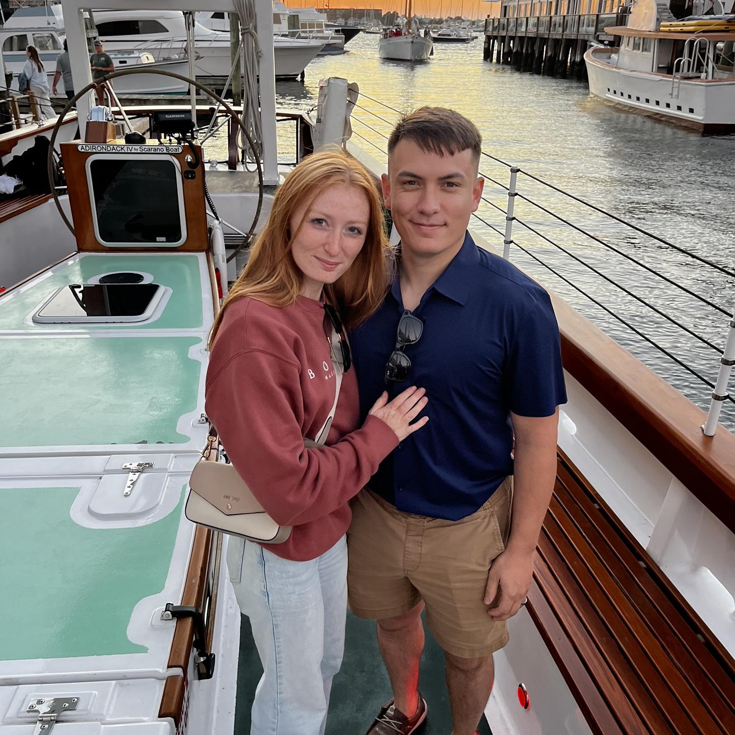 Sunset Sail in Rhode Island