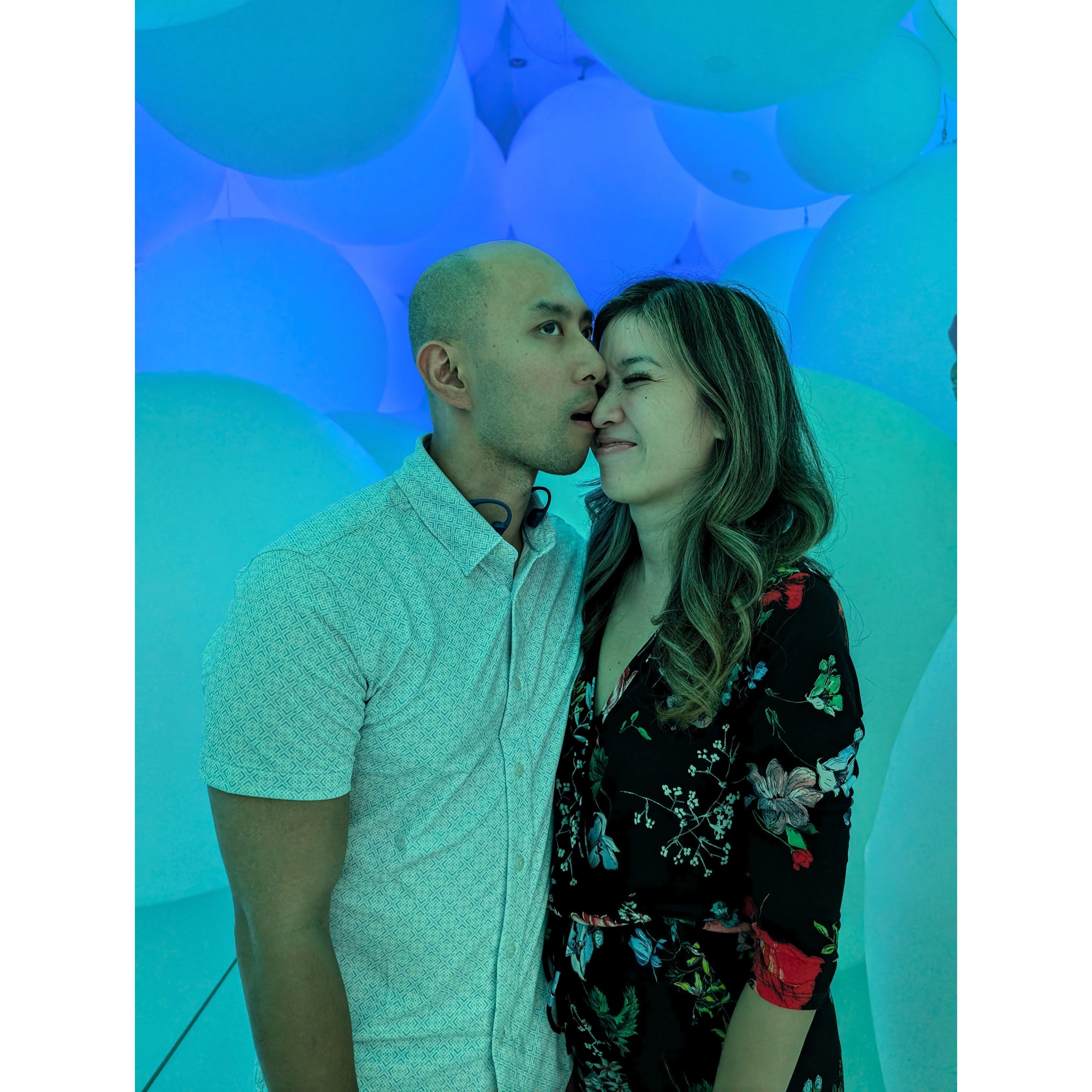 Not surprisingly, the best photo we took in Japan together.