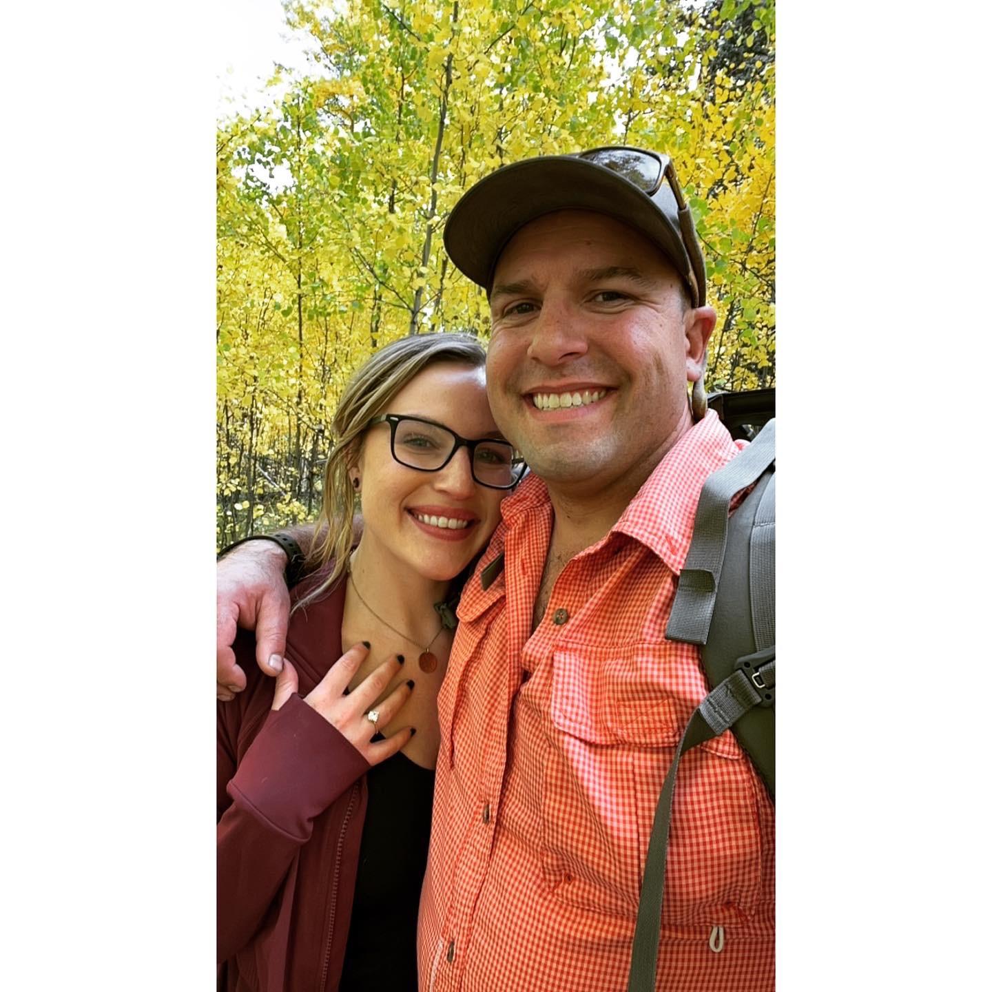 Got Engaged while camping!!! 9/22/23