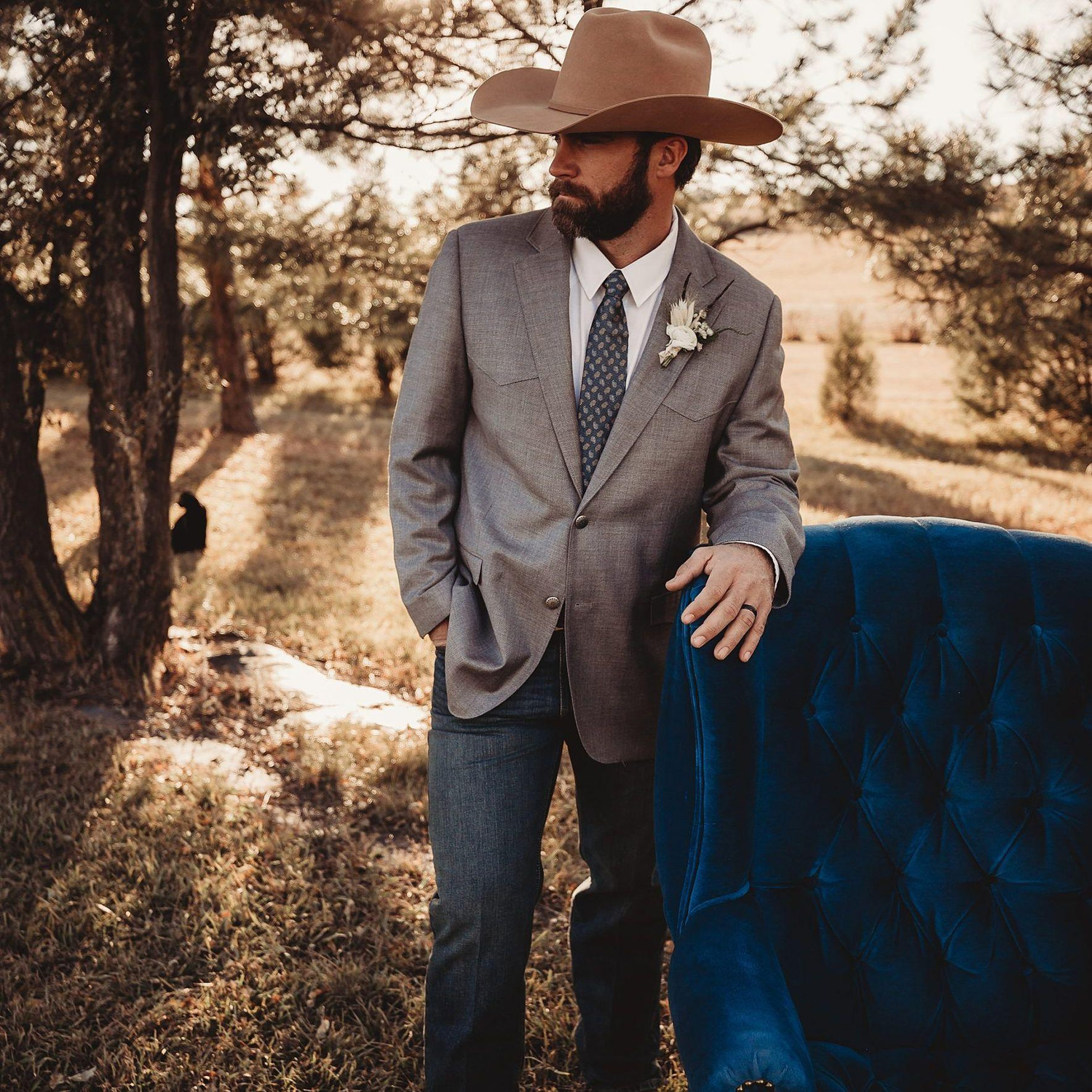 A great formal western choice for the men.