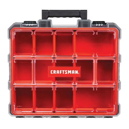 CRAFTSMAN Pro Organizers 12-Compartment Plastic Small Parts Organizer at Lowes.com