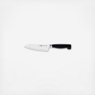 Four Star Hollow Edge Rocking Santoku Knife