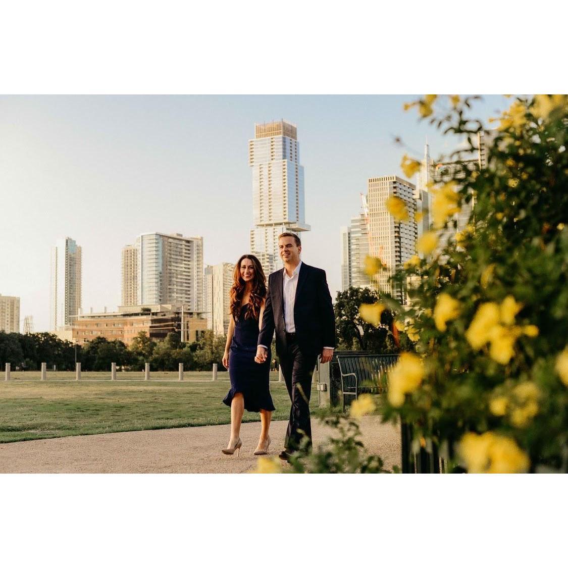 Best man, Sam Roberts, taking amazing. photos of us at Walter Long Park