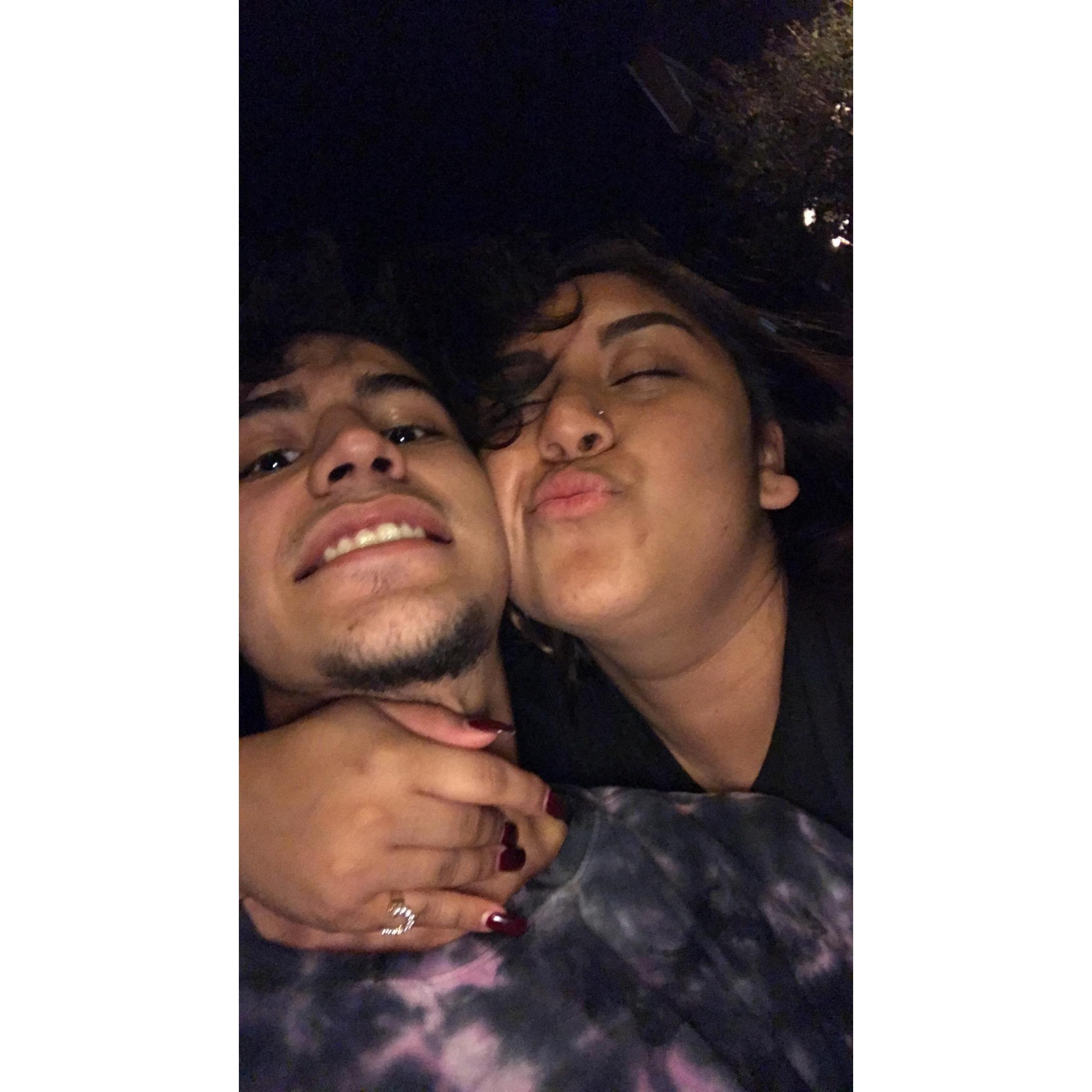 Our very first picture together