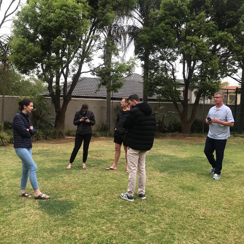 The planning of our engagement.