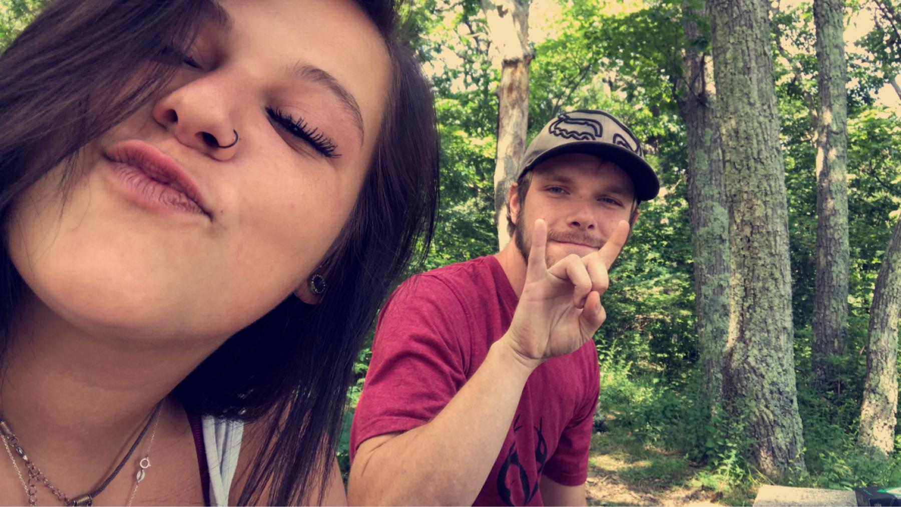 Our first pic together🥰