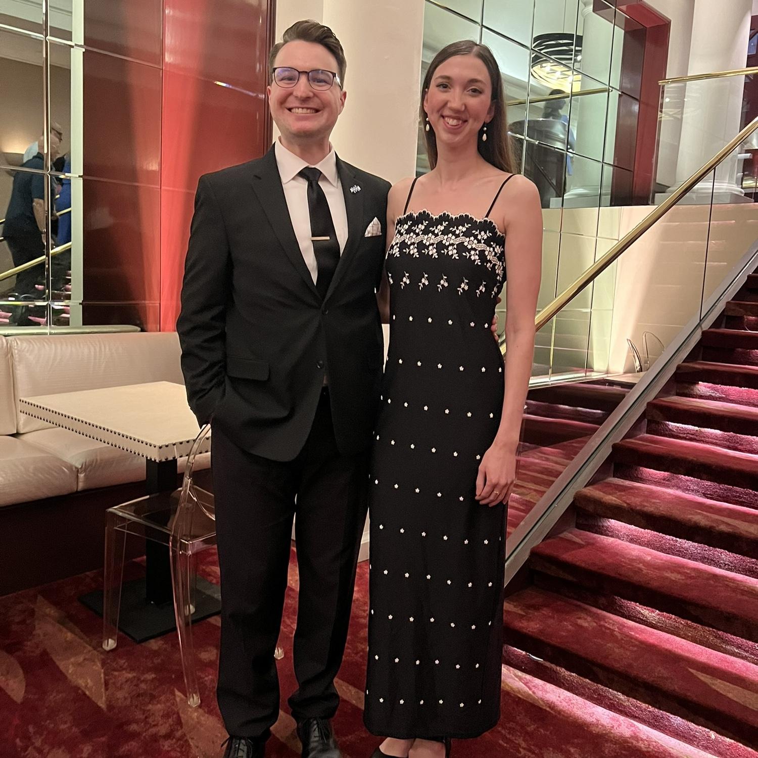Our first photo together!