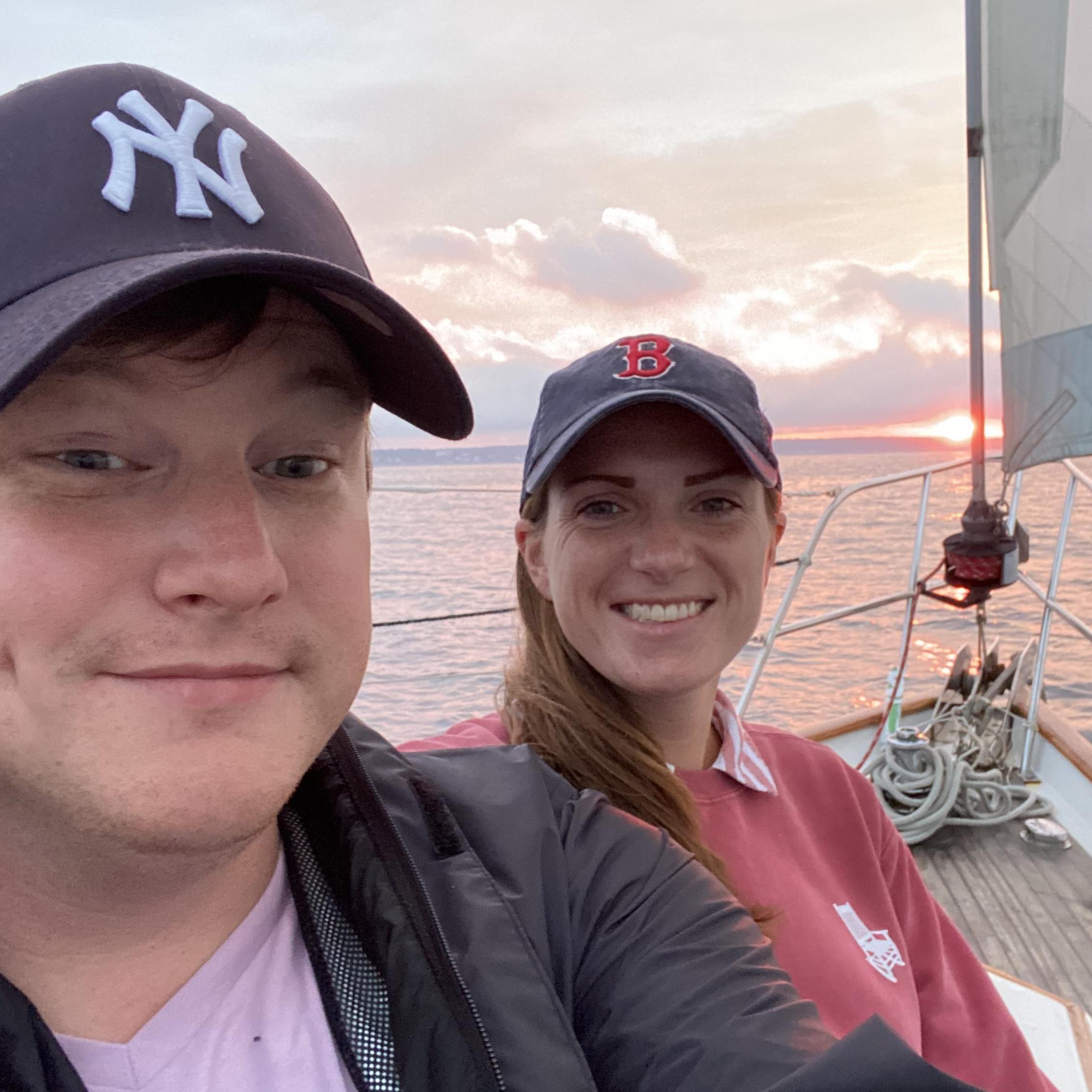 We bring the rivalry everywhere we go, but especially to Ogunquit, ME.