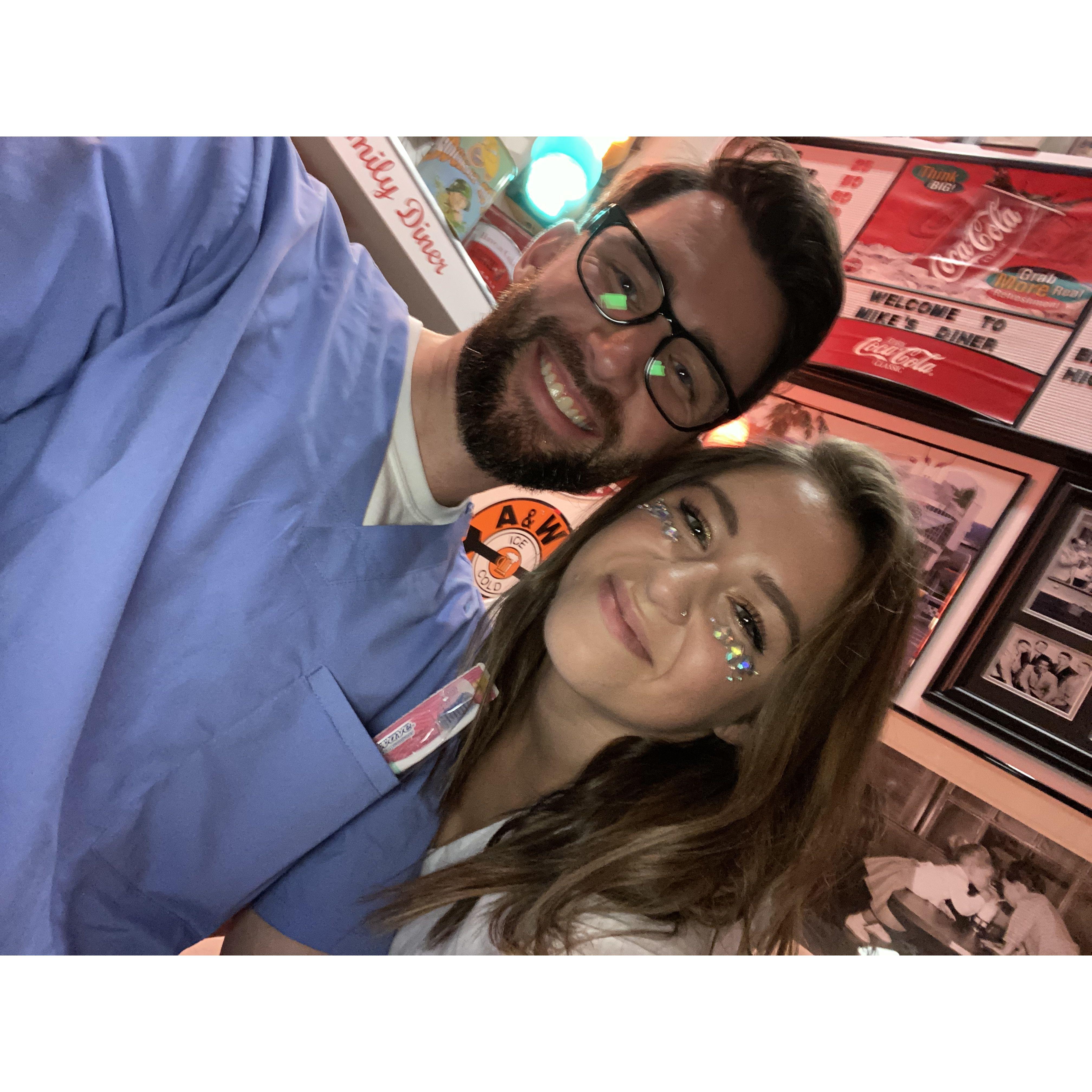 Tooth fairy and dentist 🦷