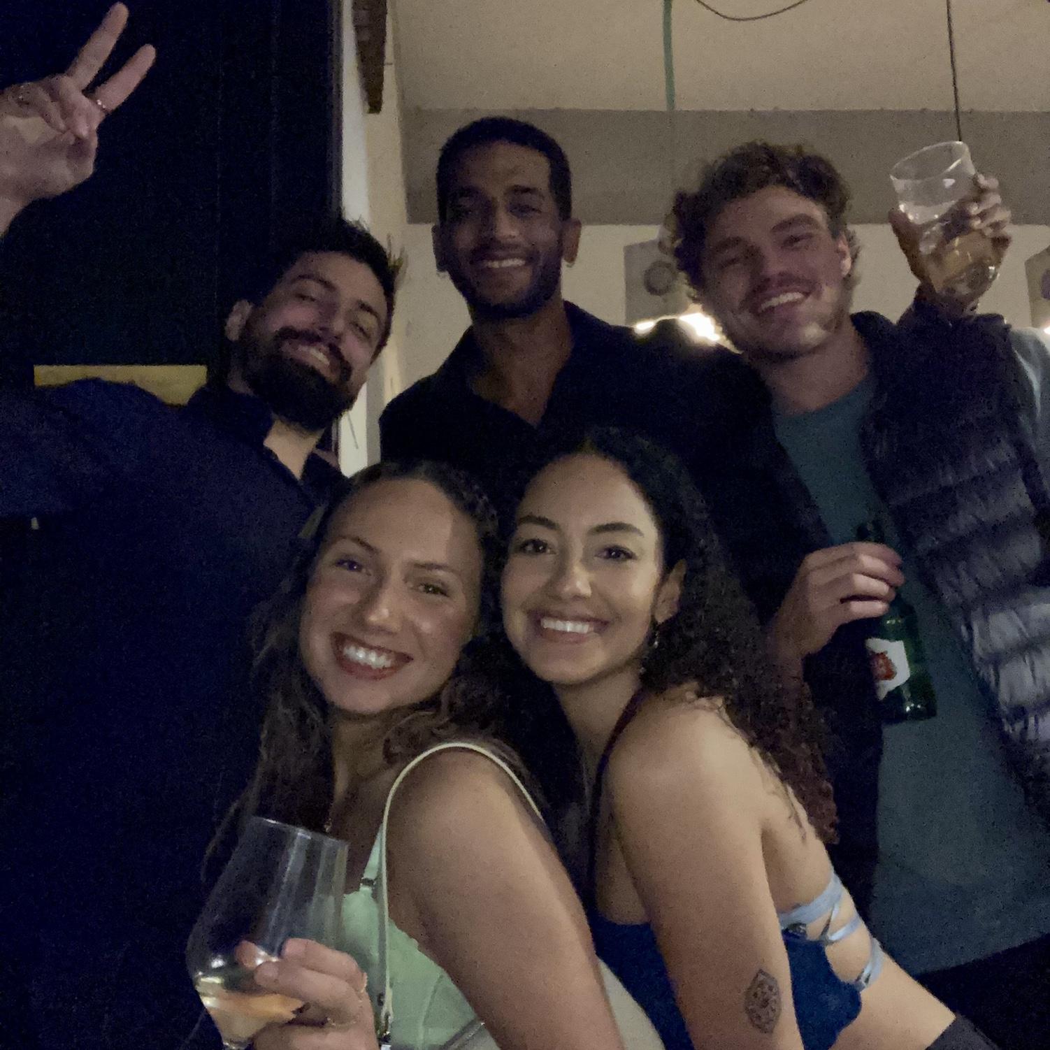 Brought in 2024 with the best crew! Maias cousin Zac, our Trini friend Mikka visiting from Germany and Maia’s cousin Trey had so much fun last time he had to come back