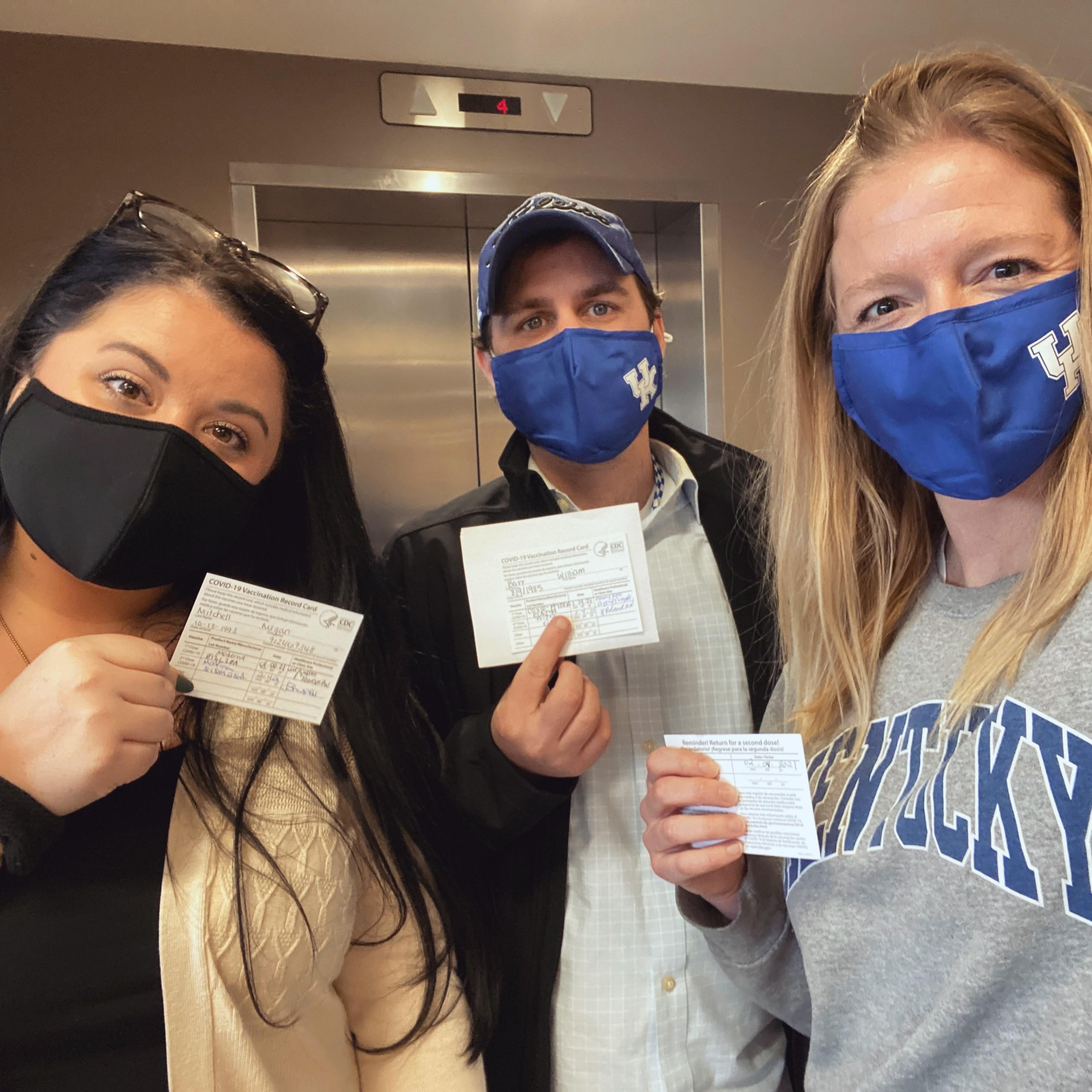 Friends who vaccinate together, stay together. 