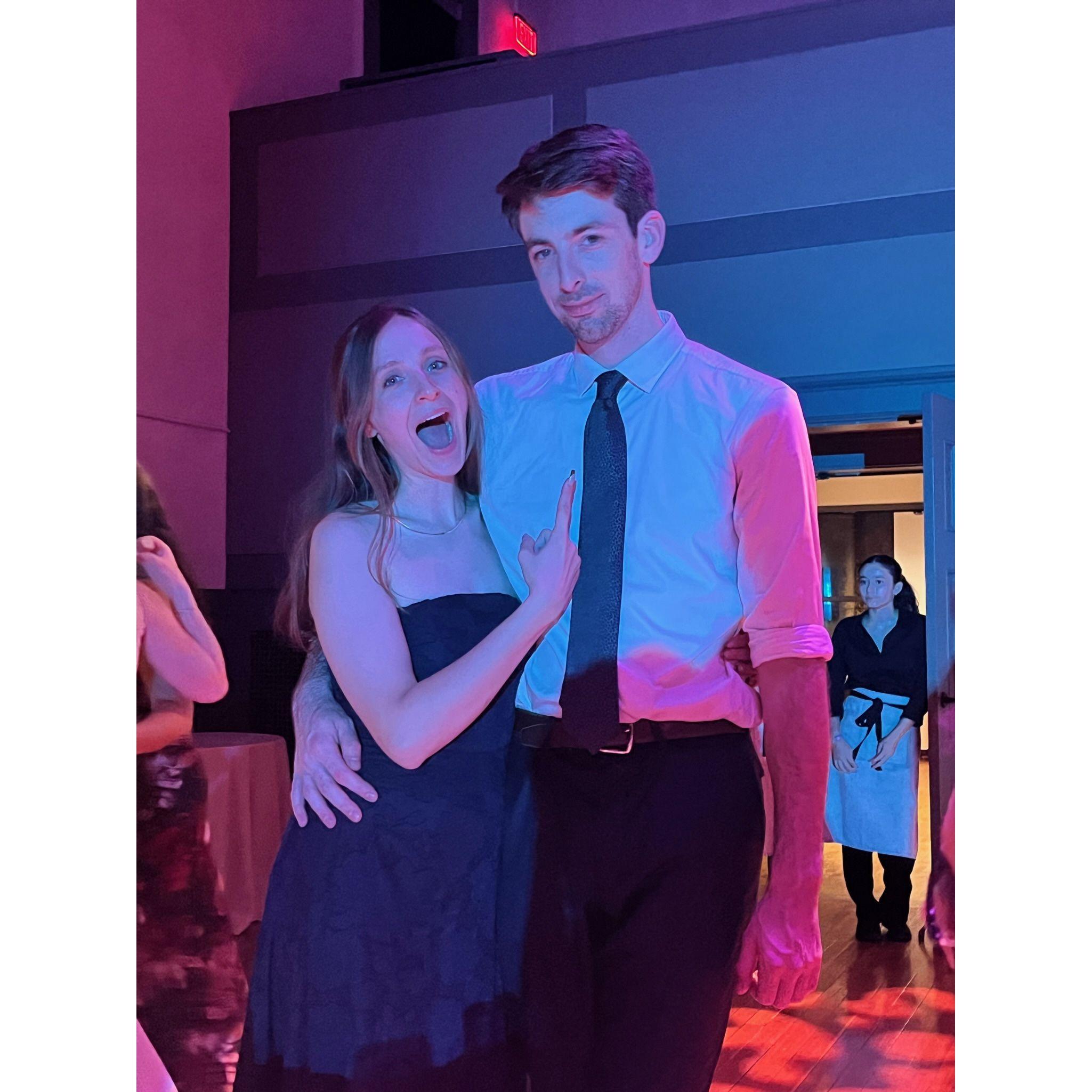 "Post-speech, B+N's wedding" (Hudson, NY; Sept. 30, 2023)