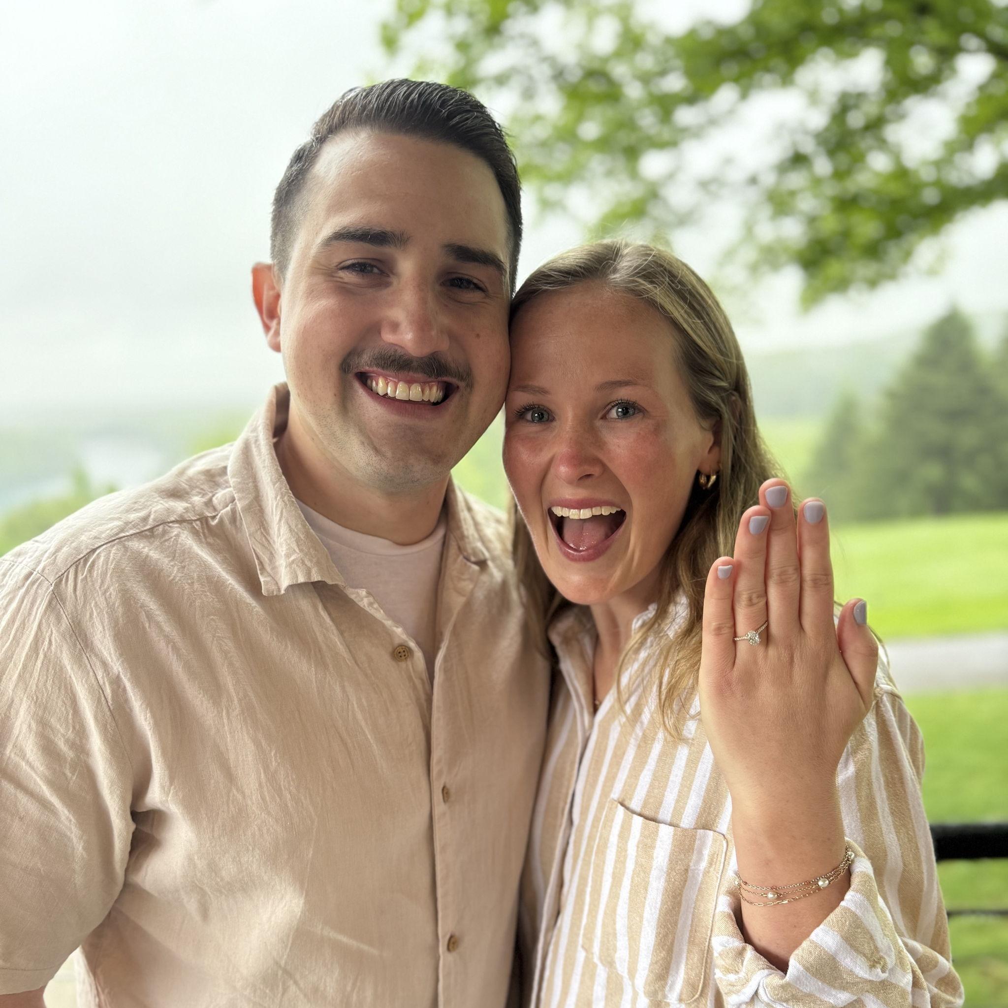 The day of our engagment!