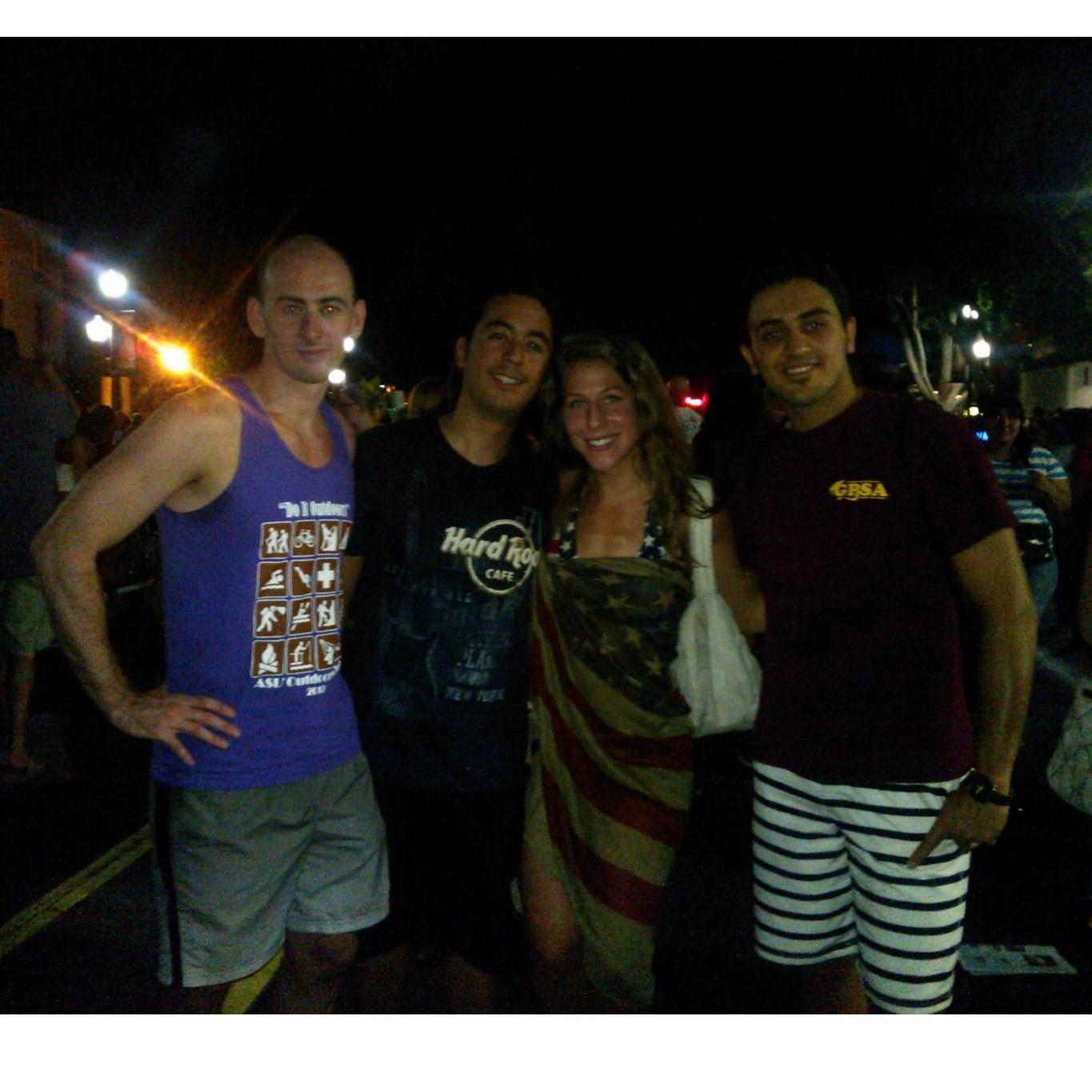 The day we met! July 4th, 2013!