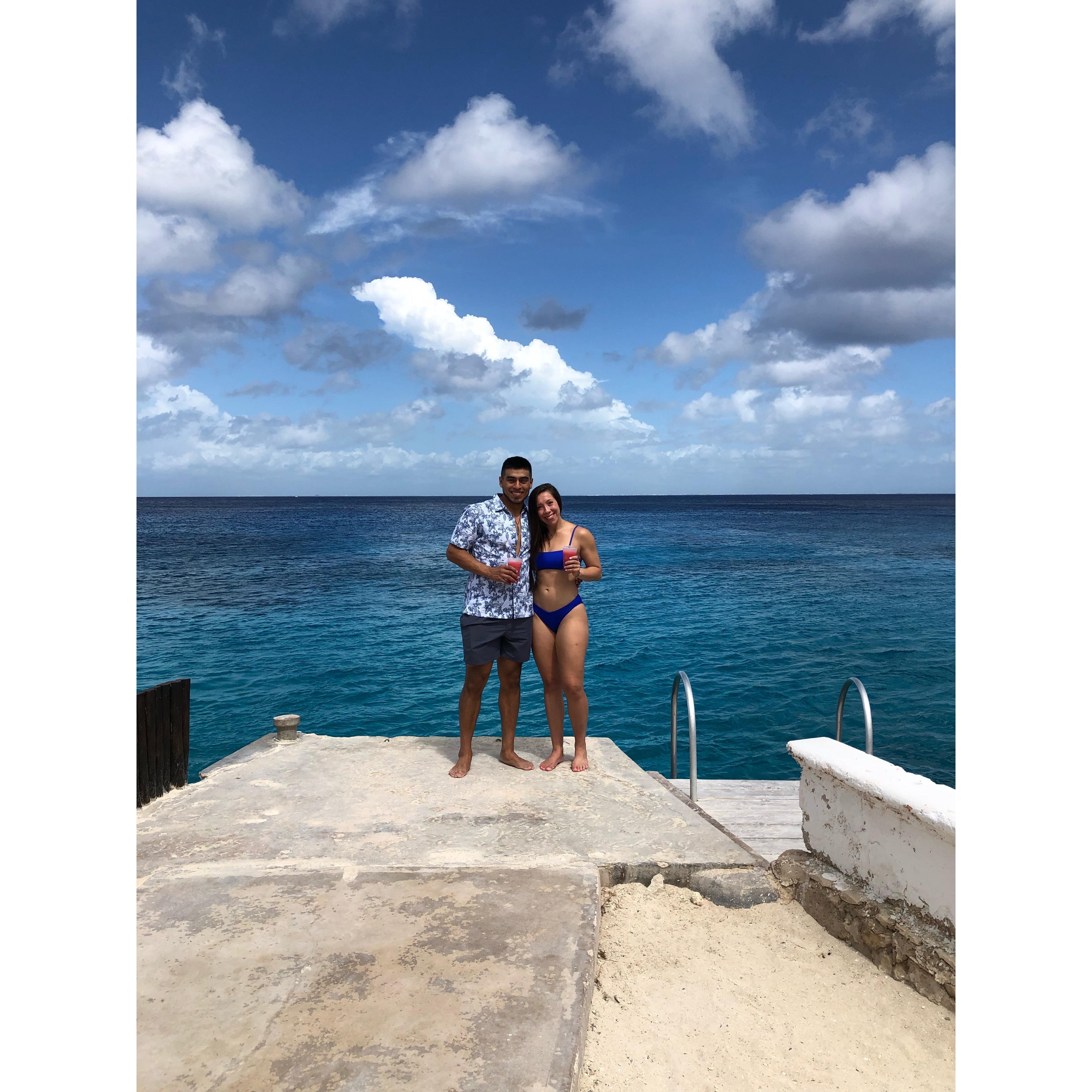 Our first cruise together to Cozumel Mexico