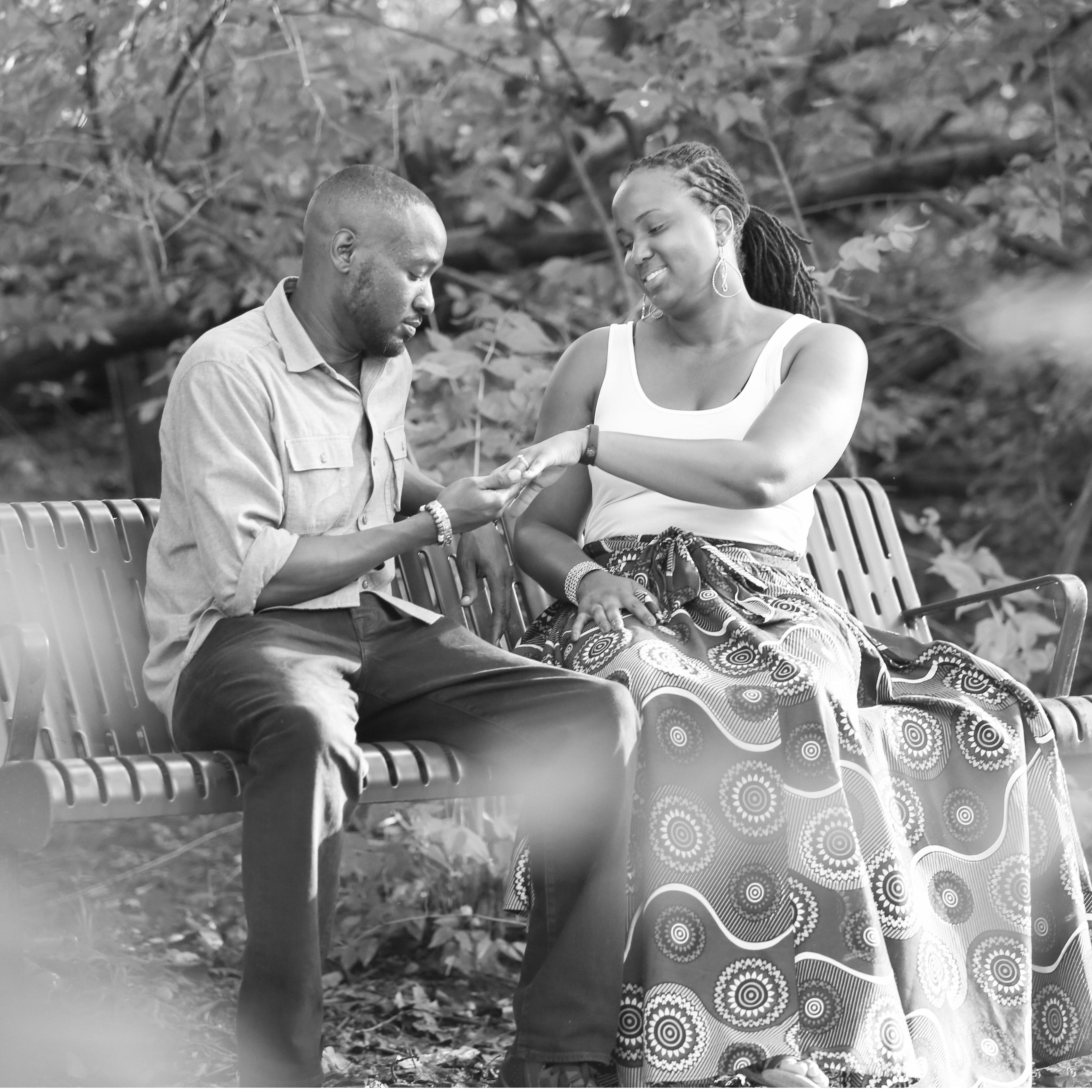 Engagement Photo Shoot - Where Kenan Actually Proposed