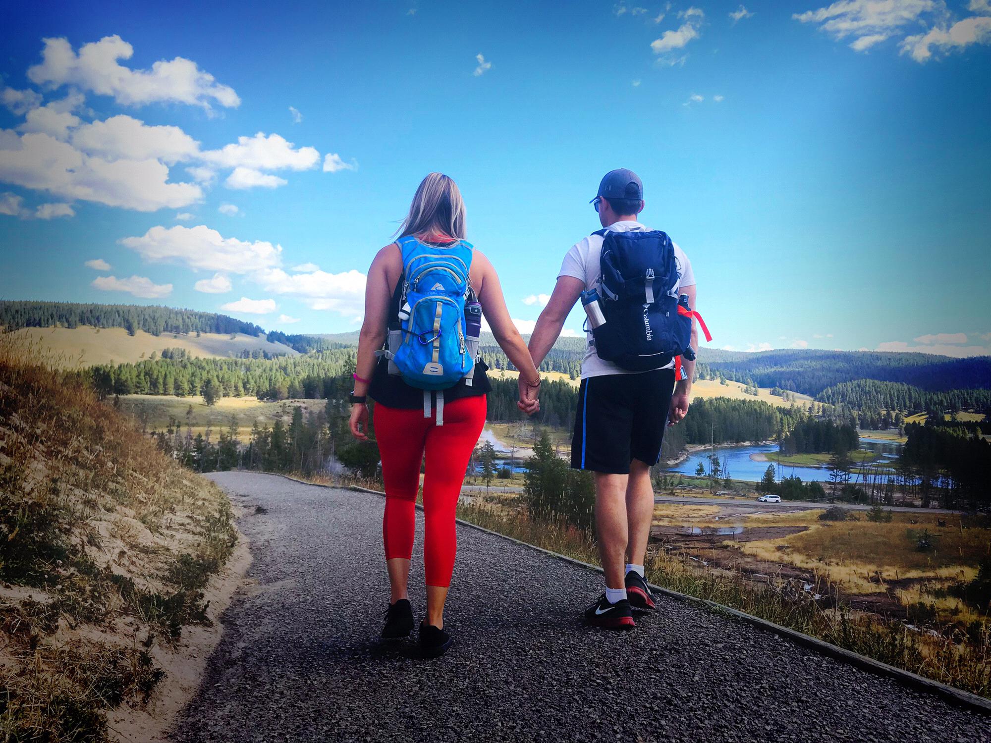 Hiking Yellowstone