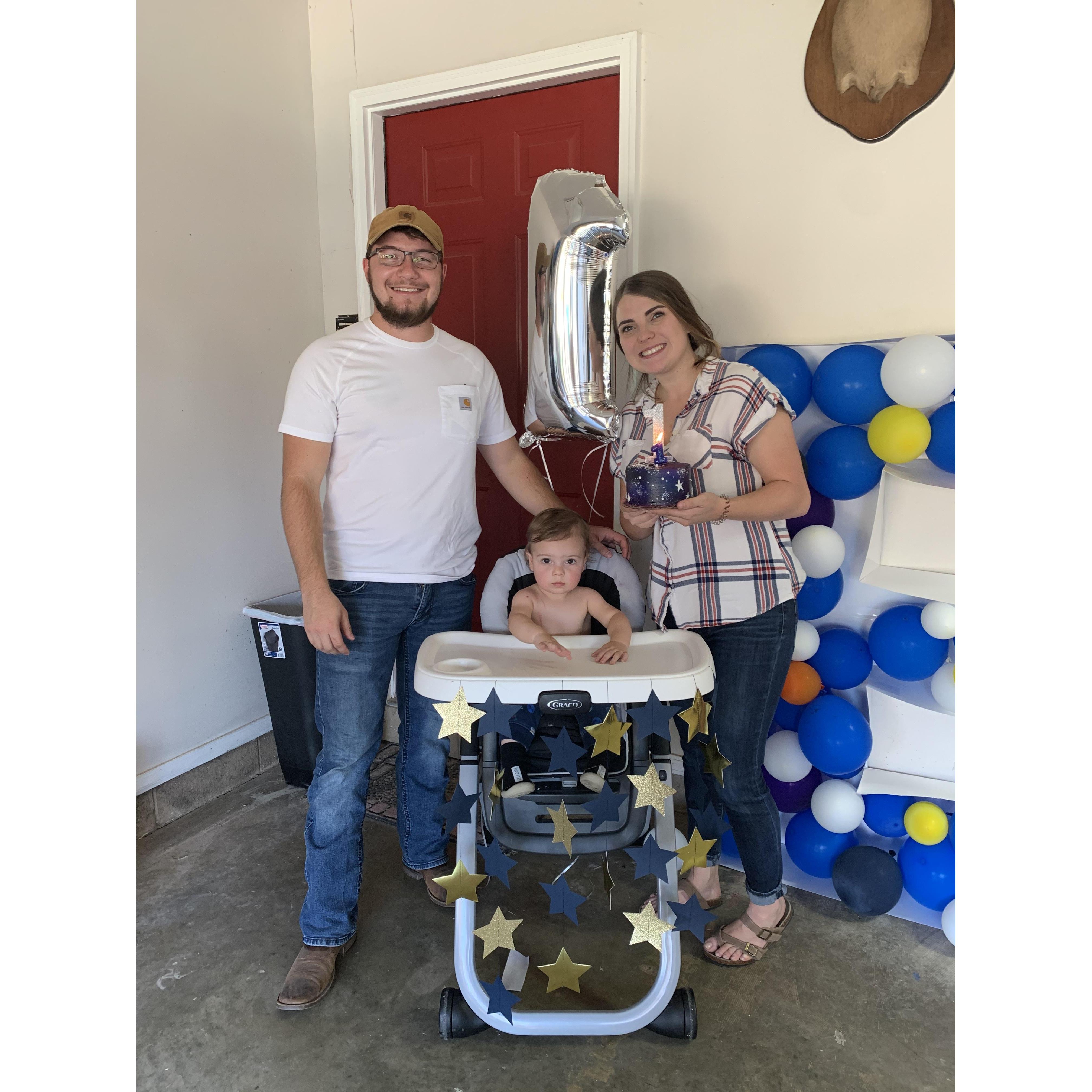 Our sweet boys first birthday!